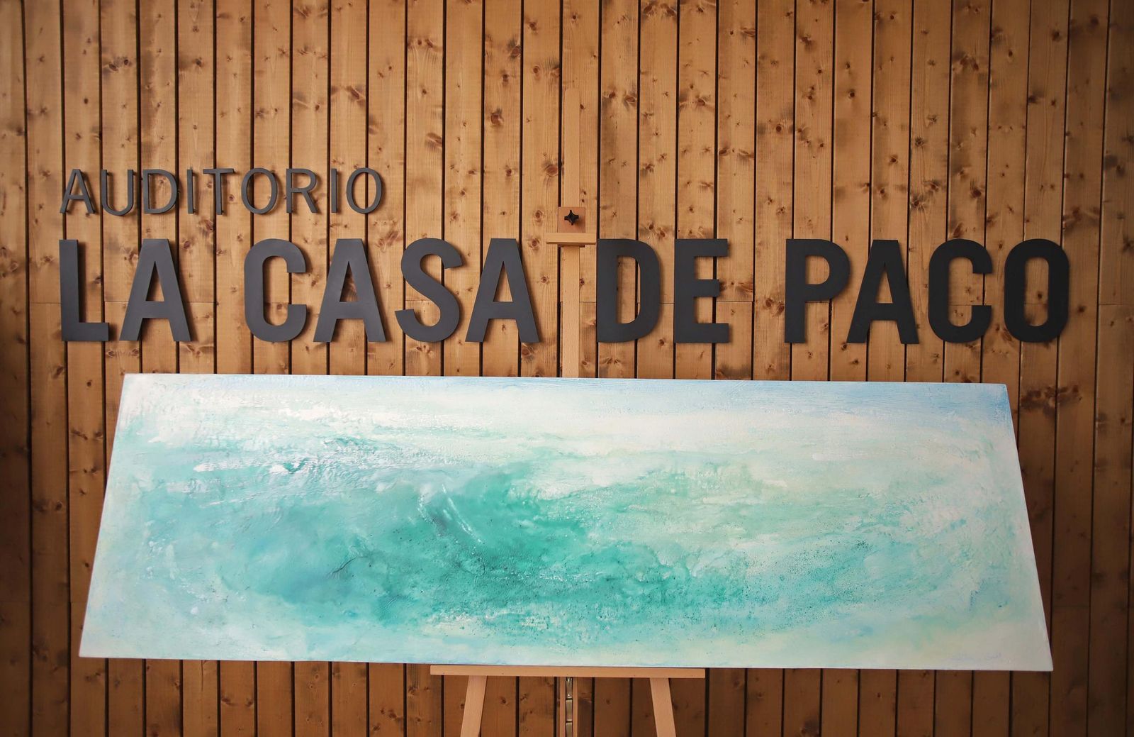 Fotos de la exposición 'Mar y poesía: una sinergia sensorial' en Algeciras