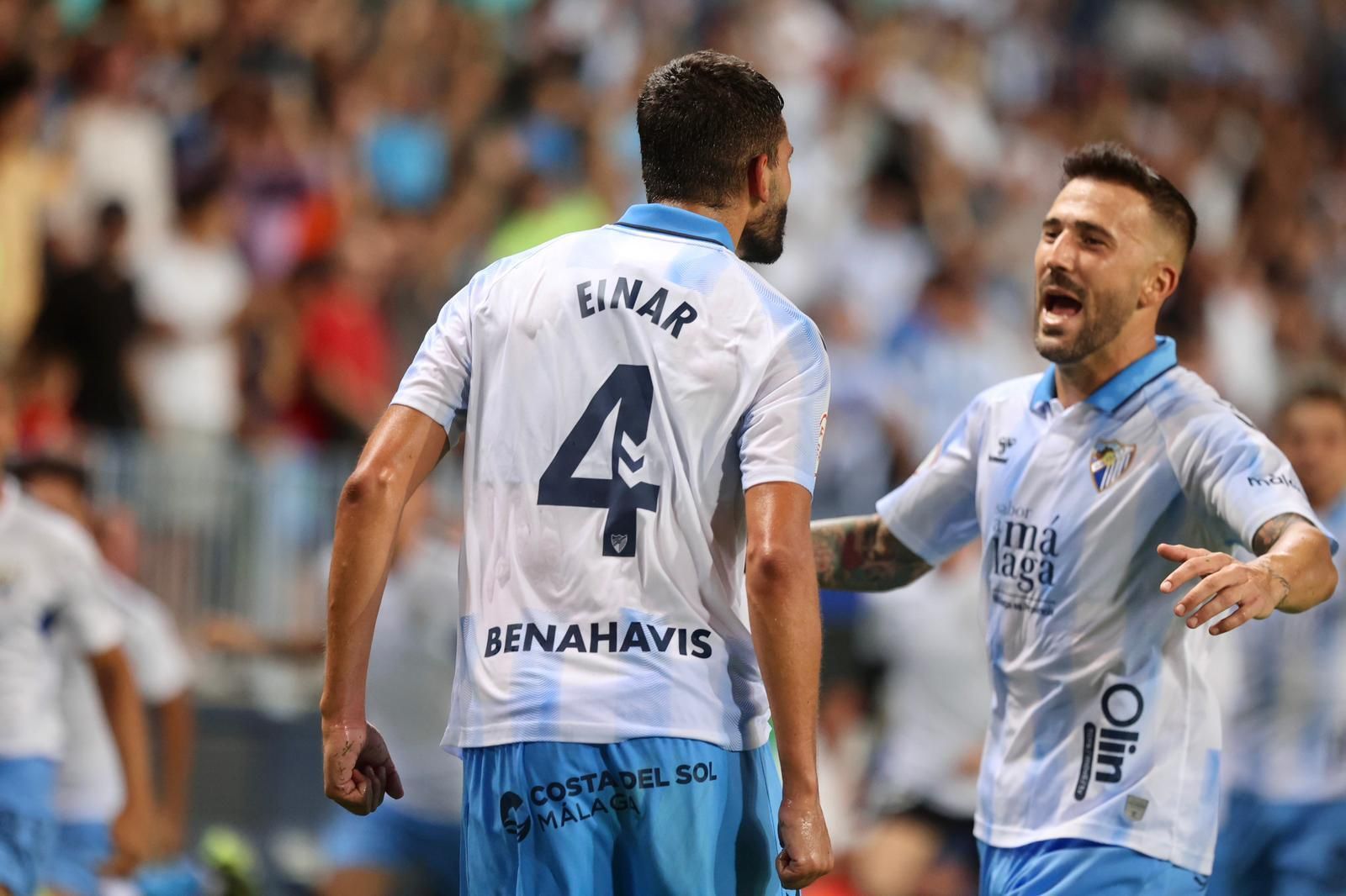 El Málaga CF-Atlético de Madrid B, en fotos