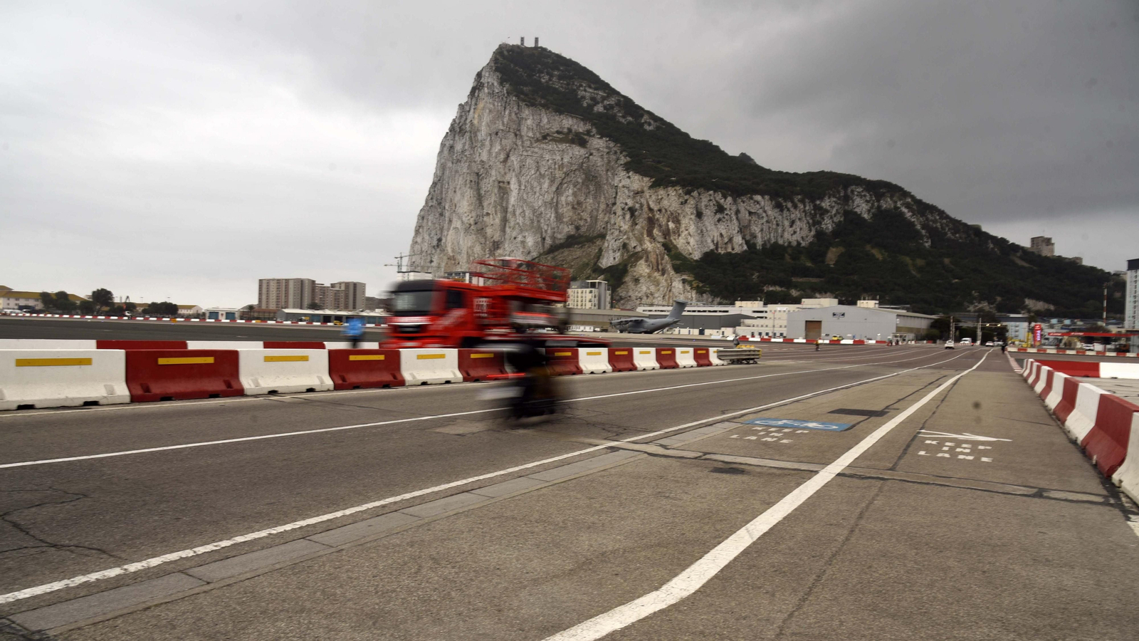 Las fotos de un día laborable en Gibraltar durante el coronavirus