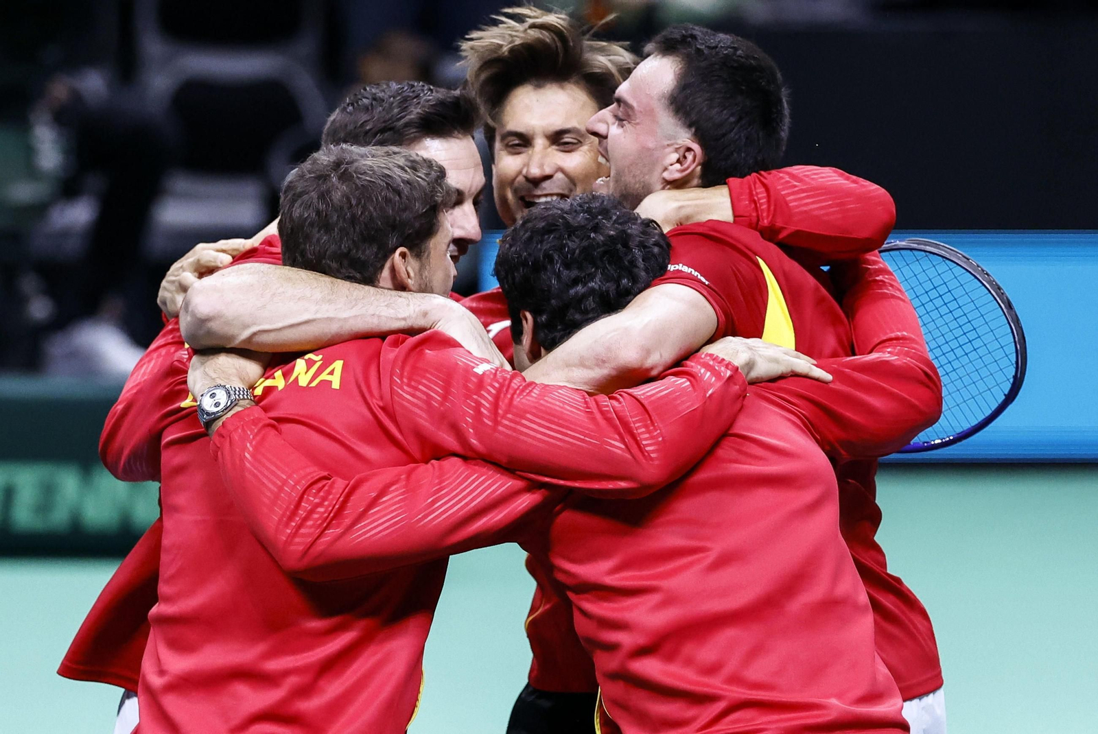 Las fotos de la clasificación de España para la final de la Copa Davis