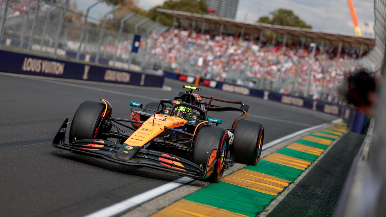 Los fotos del arranque de la Fórmula 1 en Melbourne