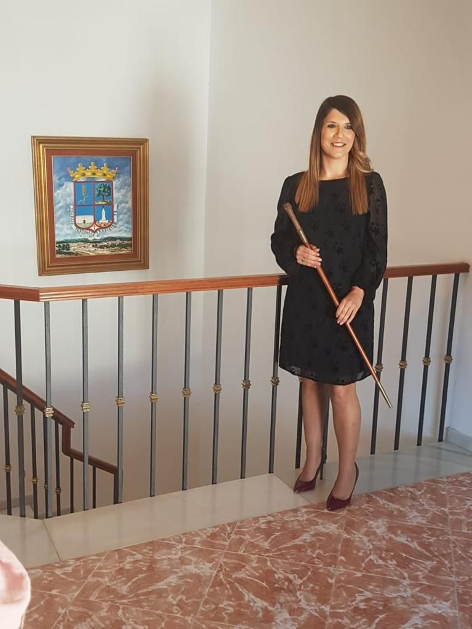 Mercedes López. Alcaldesa de Campofrío.