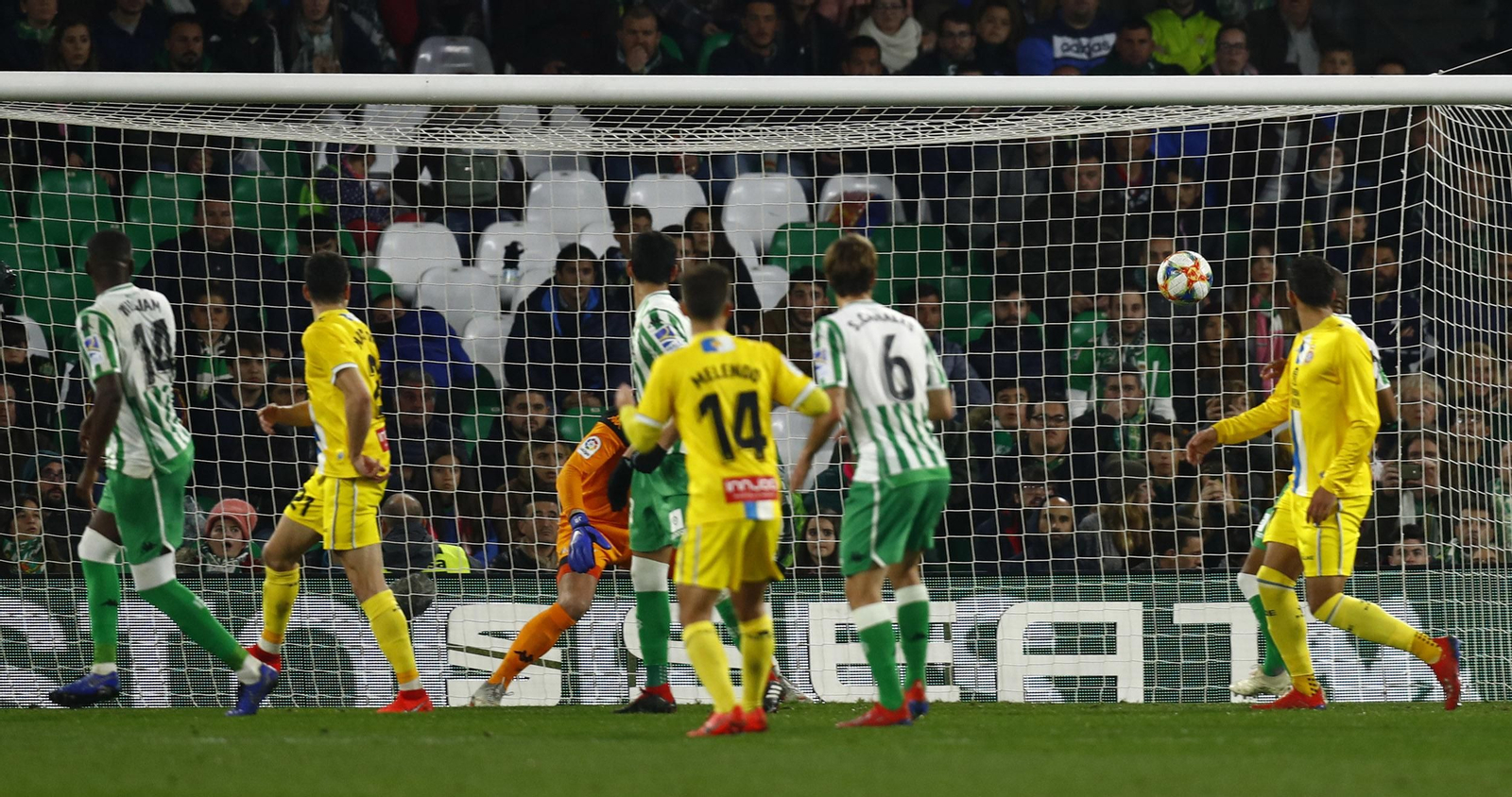 El Betis-Espanyol de la Copa del Rey, en imágenes