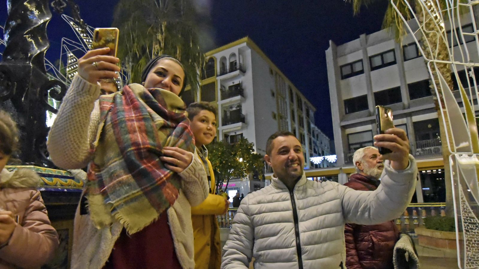 Las fotos de La Navidad en el centro de Algeciras