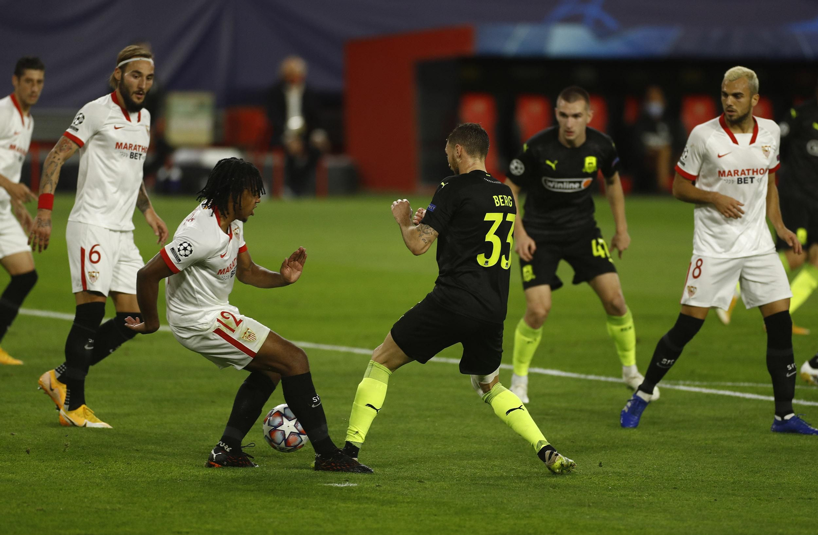 Las imágenes del Sevilla-Krasnodar