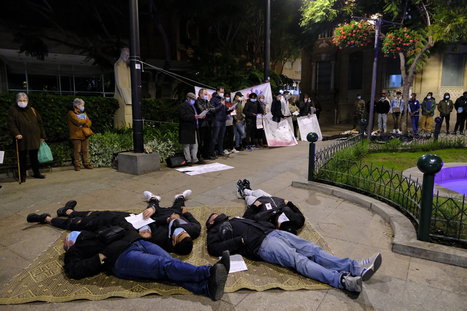 Luto por las muertes de inmigrantes en Alborán