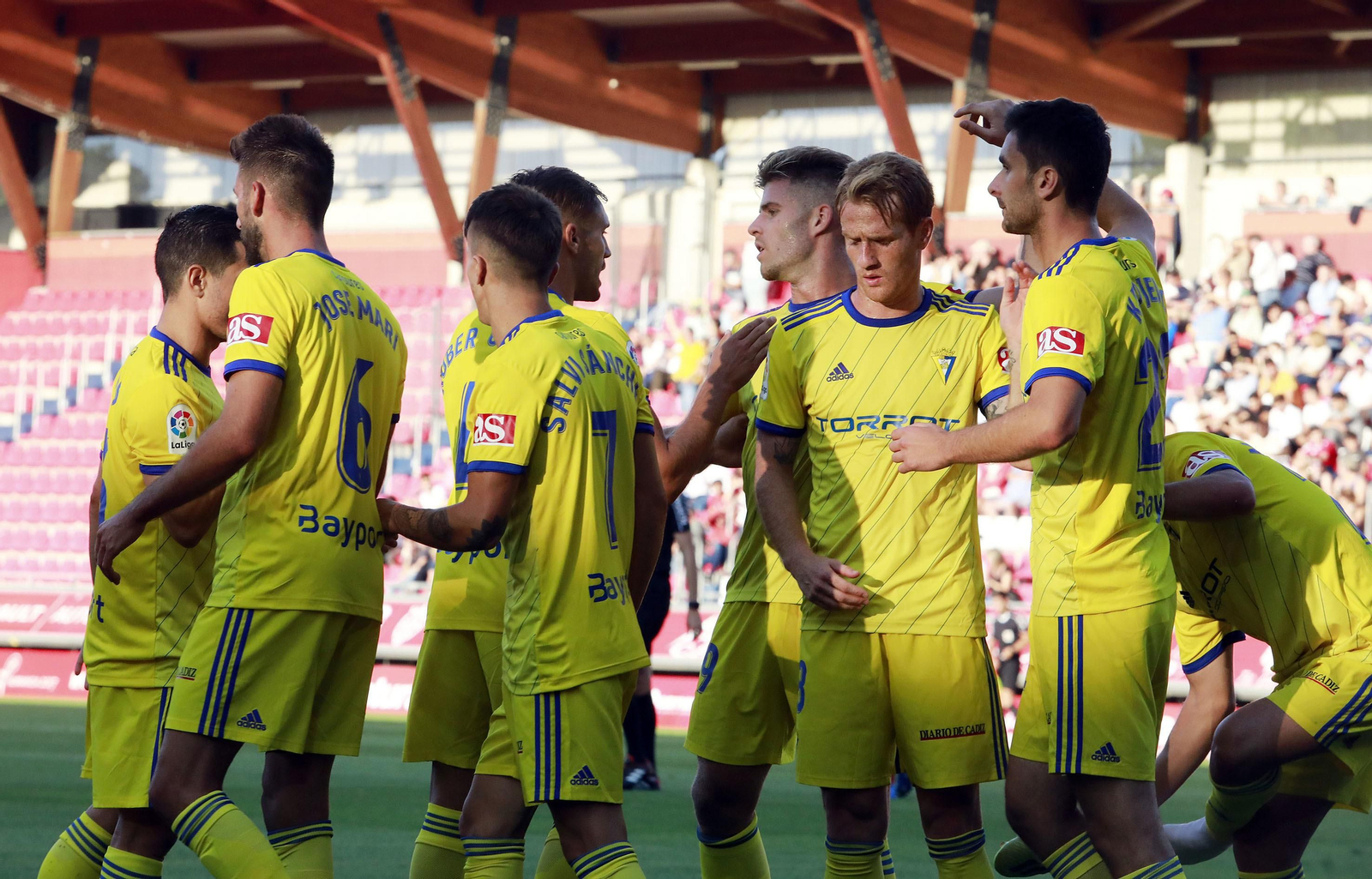 Las imágenes del Numancia-Cádiz