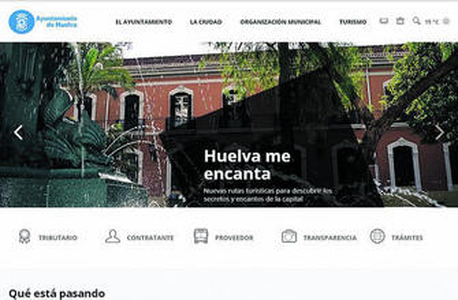 El nuevo portal del Consistorio destaca por su sencillez y accesibilidad y ofrece la posibilidad de gestionar una gran cantidad de trámites.