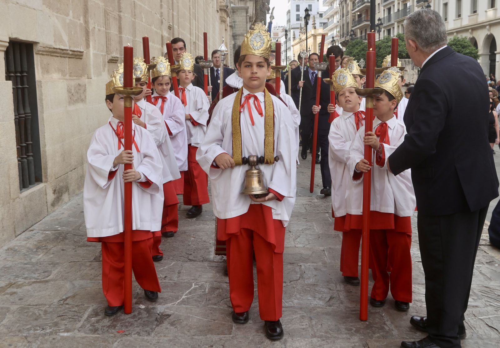 procesión de impedidos de la Sacramental
