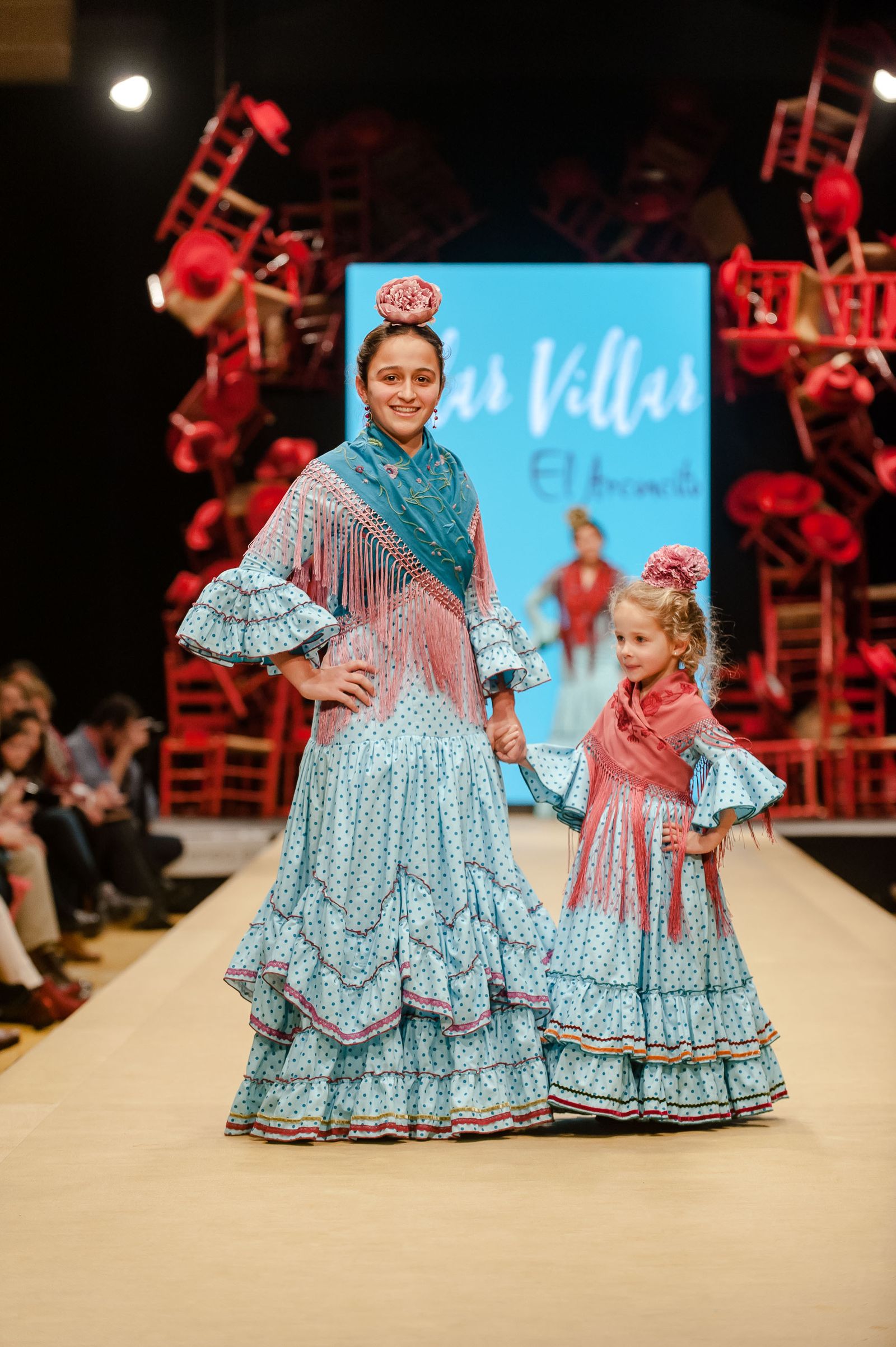 Pasarela Flamenca Jerez 2019: Pilar Villar, fotos del desfile