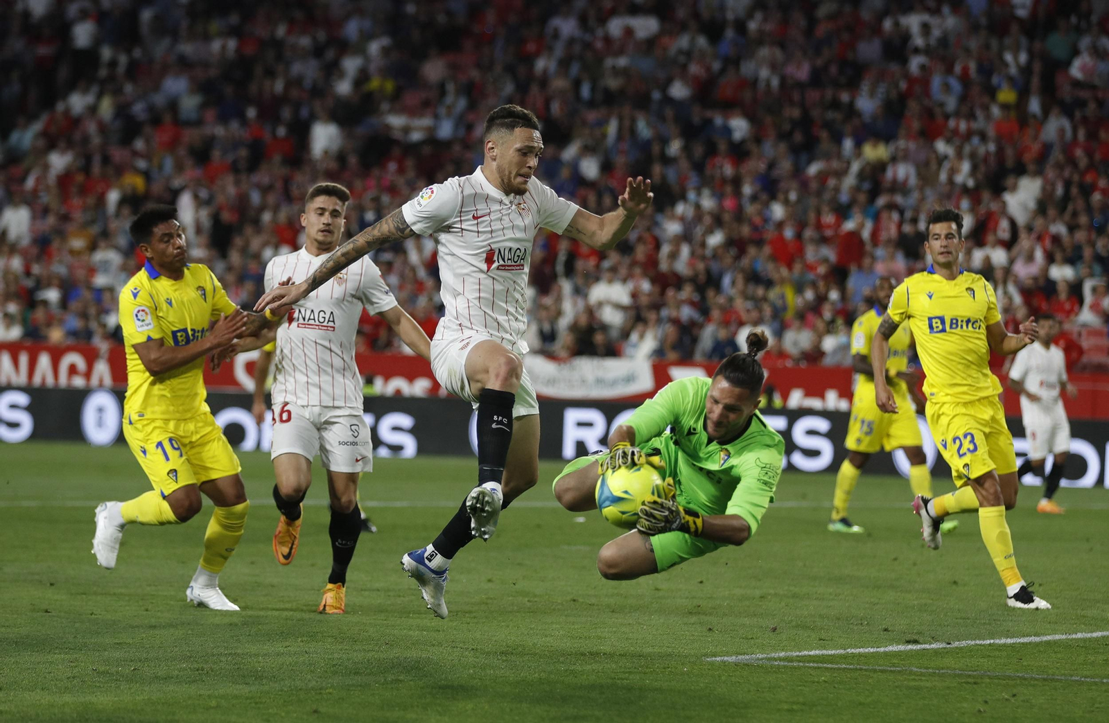 Las imágenes del Sevilla-Cádiz