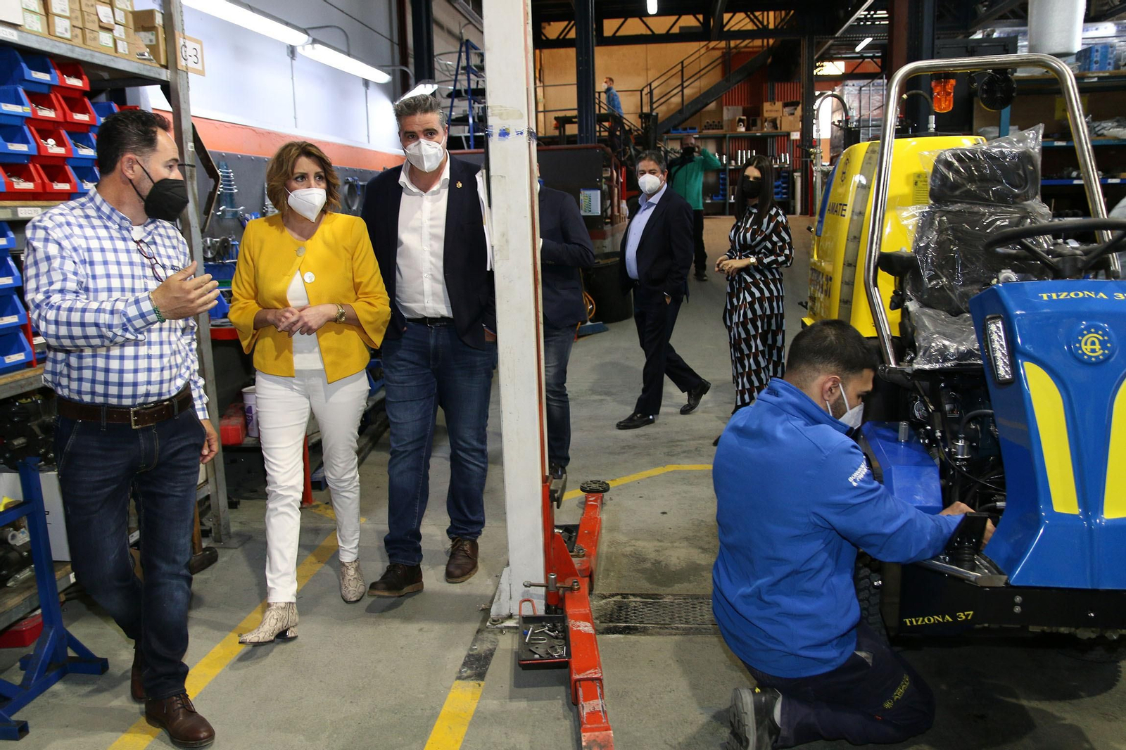 Fotogalería de la visita de Susana Díaz