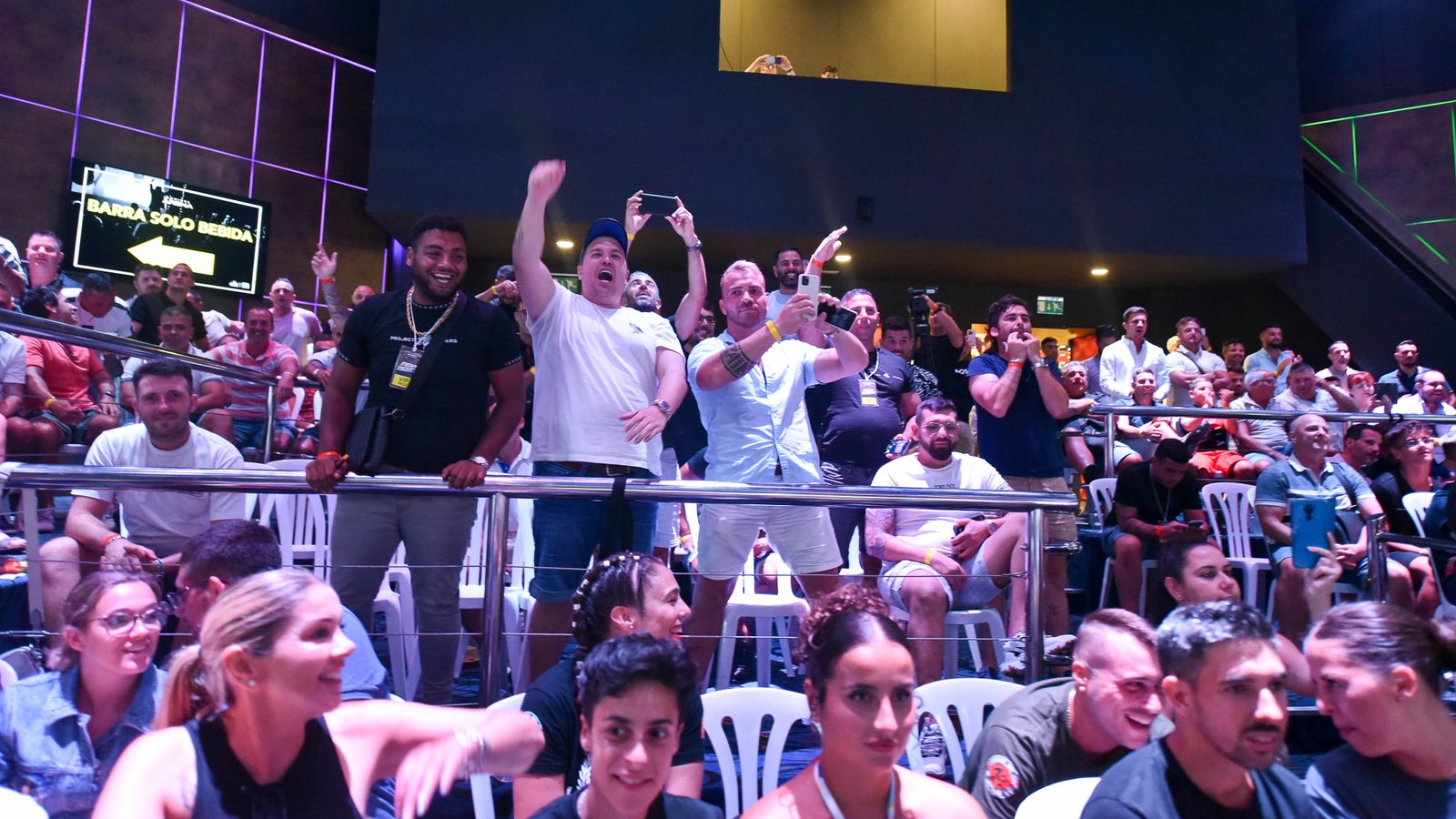 Fotos de la velada de boxeo del Don Príncipe en el casino de San Roque
