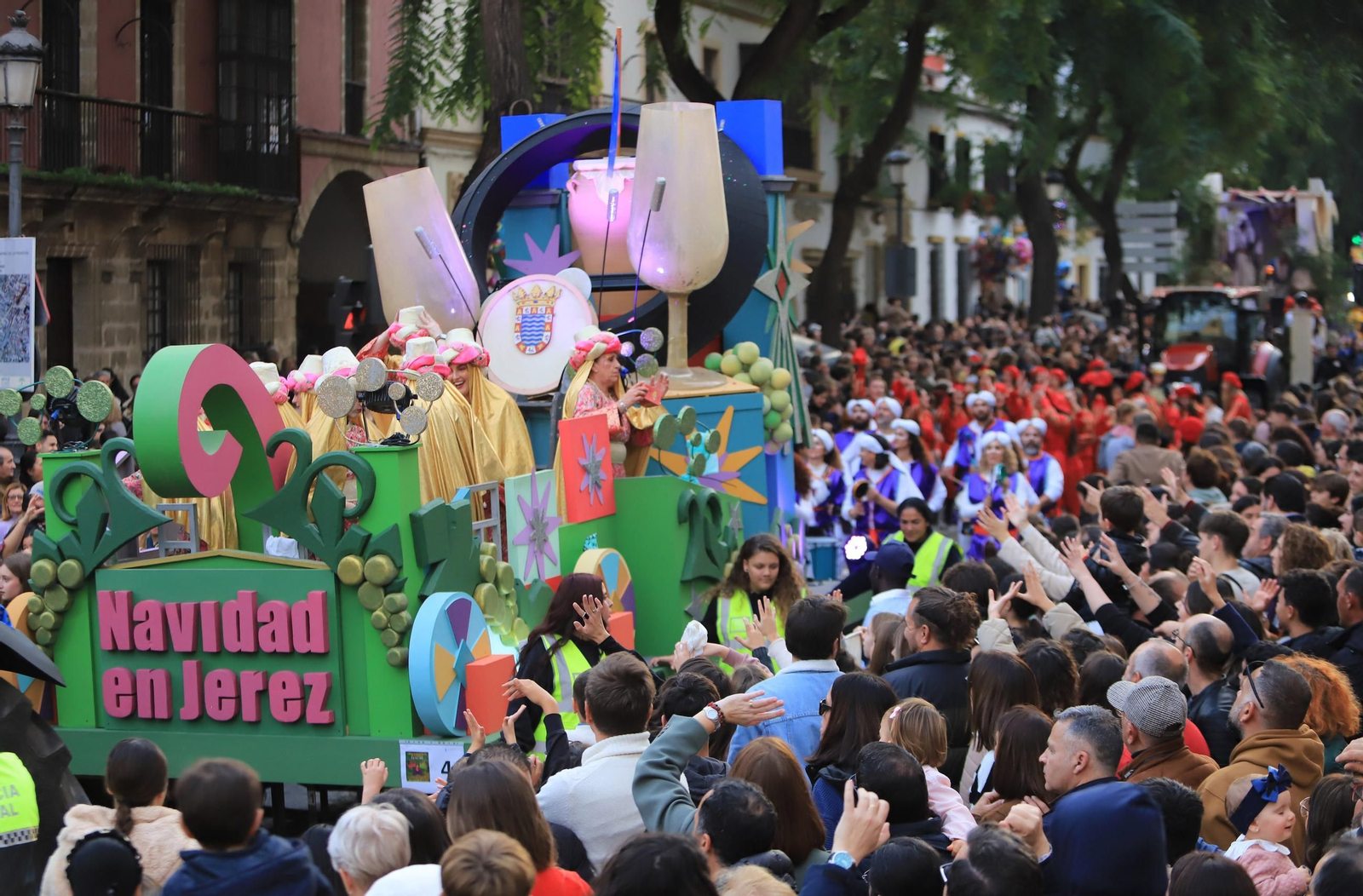 Imágenes de la Cabalgata de los Reyes Magos de Jerez 2025