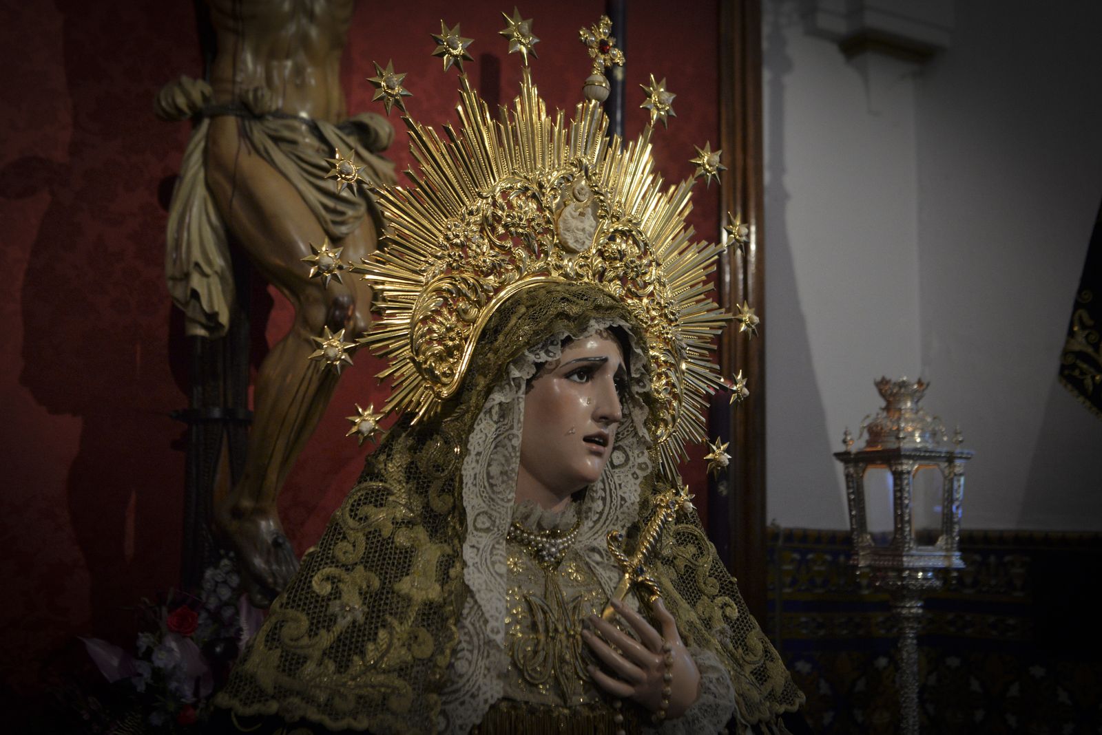 Viernes Santo en pandemia: La Soledad de San Buenaventura, en imágenes