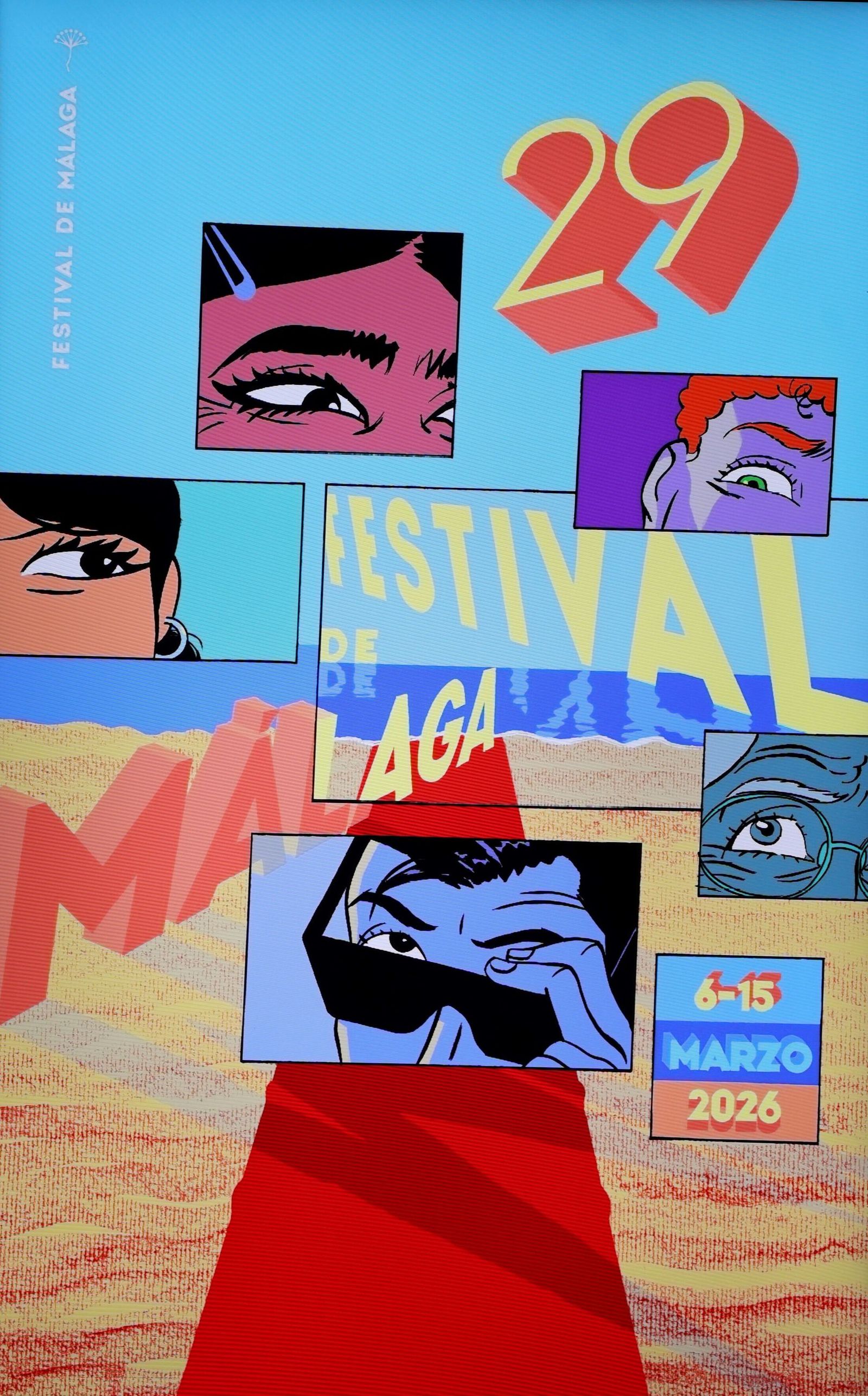 Cartel Festival de Cine de málaga 2026.