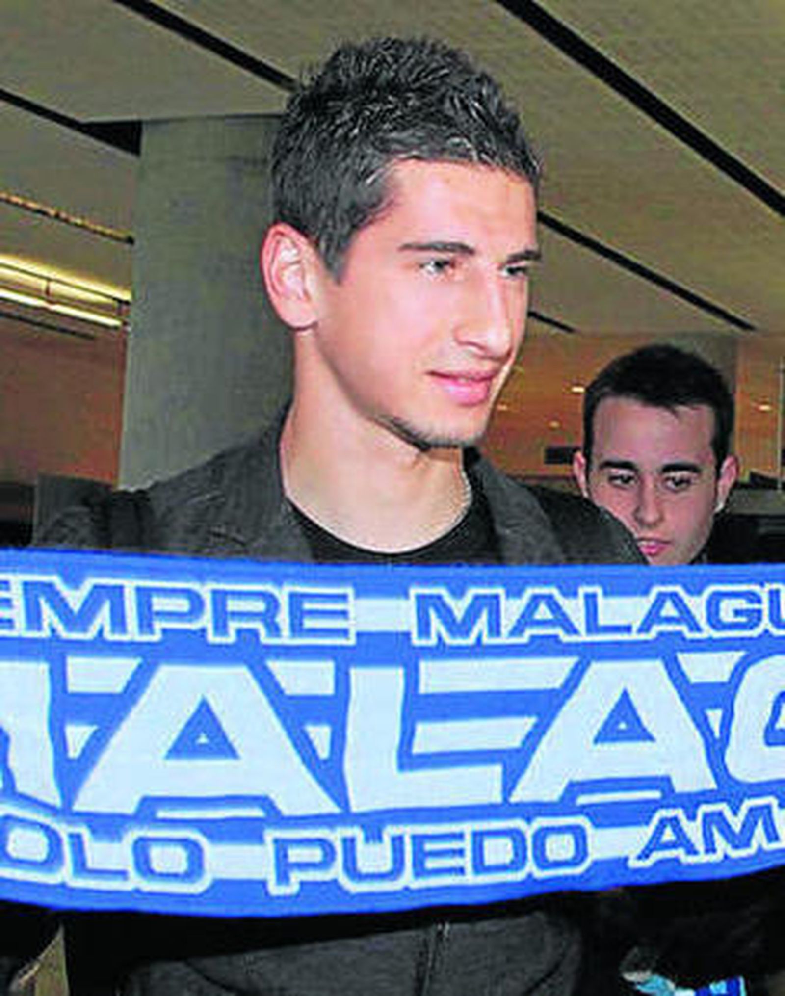 Iakovenko, a su llegada.