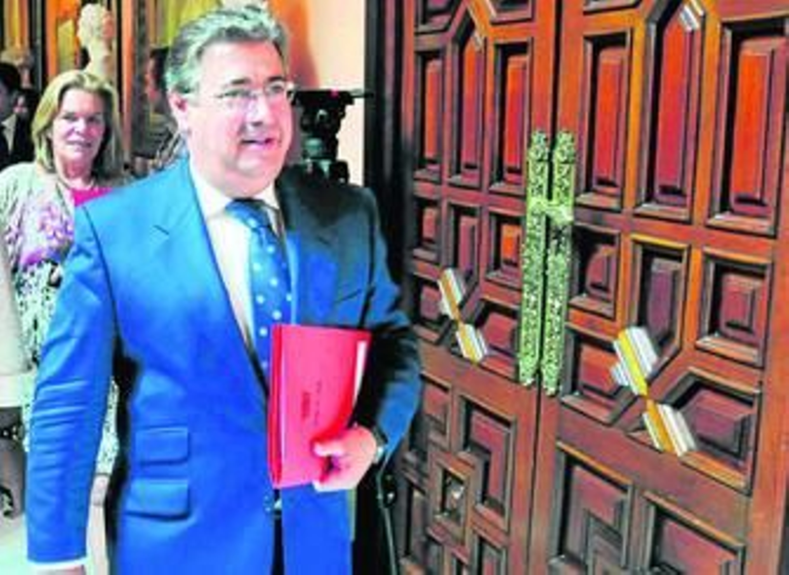 Juan Ignacio Zoido, alcalde de Sevilla, en el Ayuntamiento.
