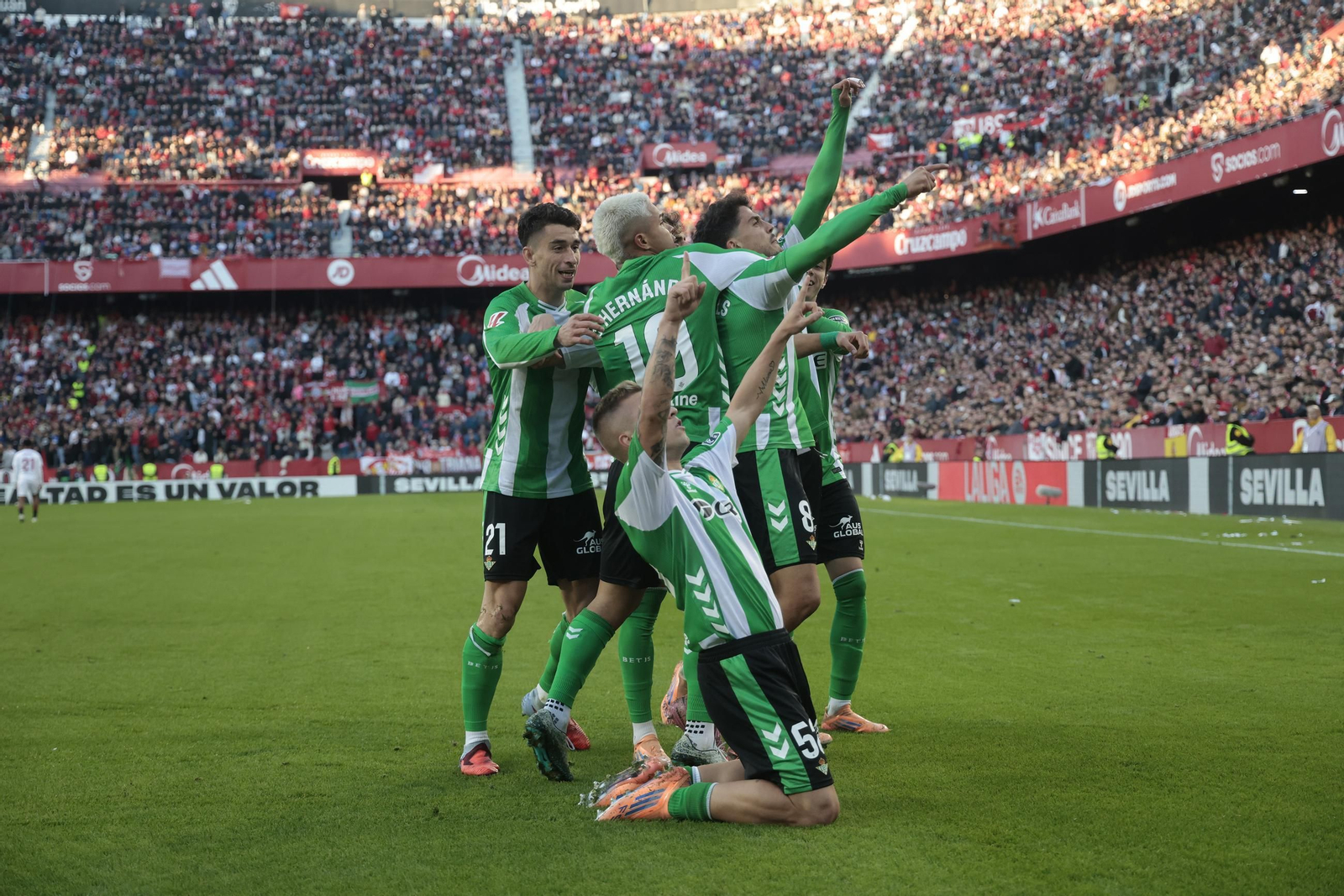 Las fotos del Sevilla - Betis