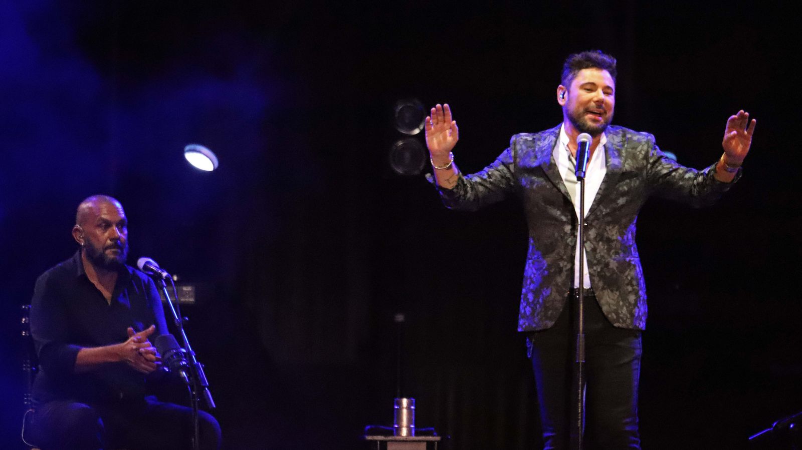 Las mejores fotos del concierto de Miguel Poveda en Algeciras