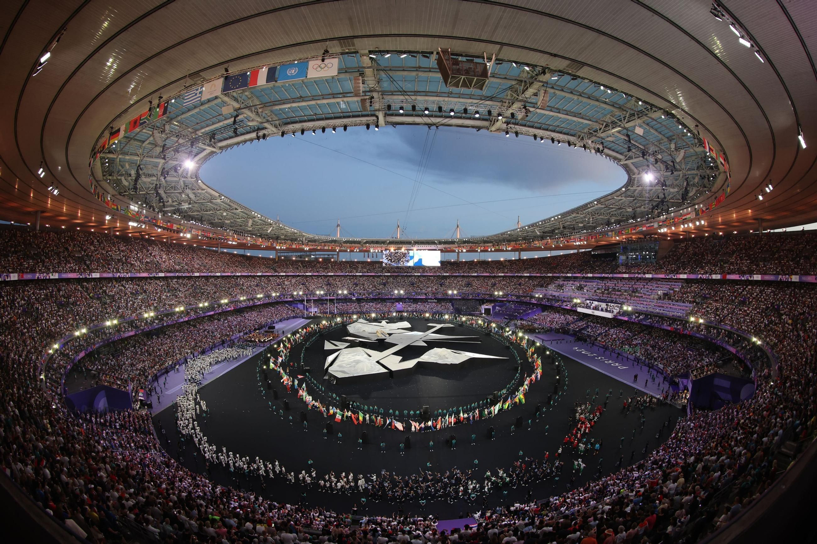 Las fotos de la ceremonia de clausura de los Juegos Olímpicos París 2024