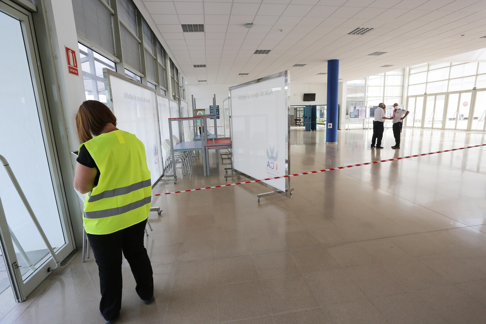 Pruebas de selectividad 2020 en el campus de Jerez