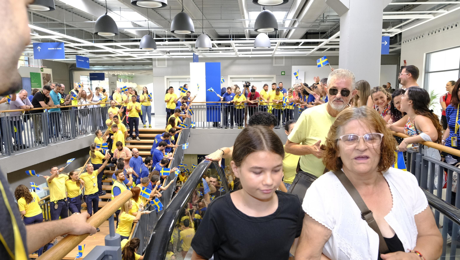 Imágenes de la inauguración de IKEA Almería