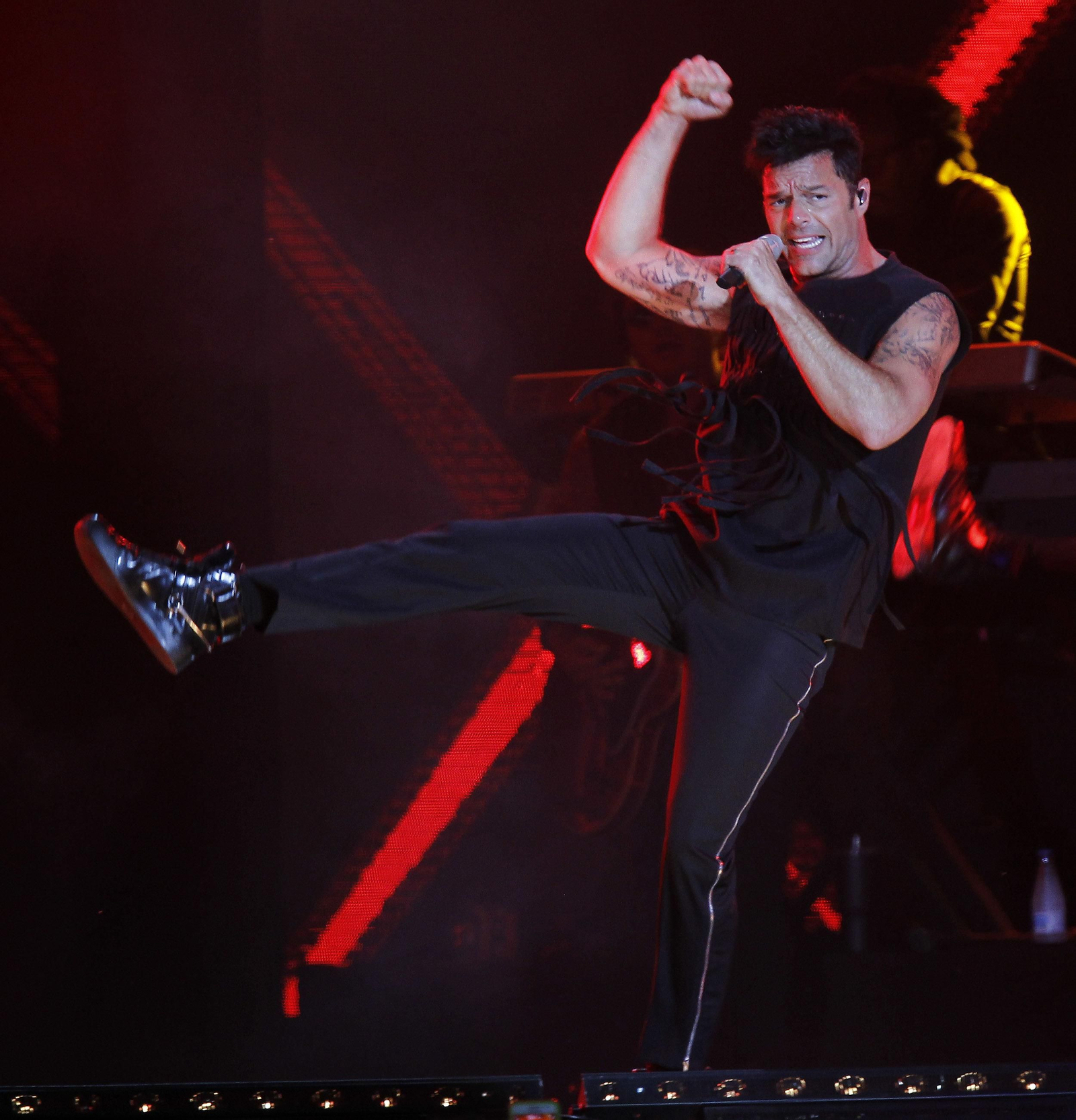 Las imágenes del concierto de Ricky Martin en Sevilla