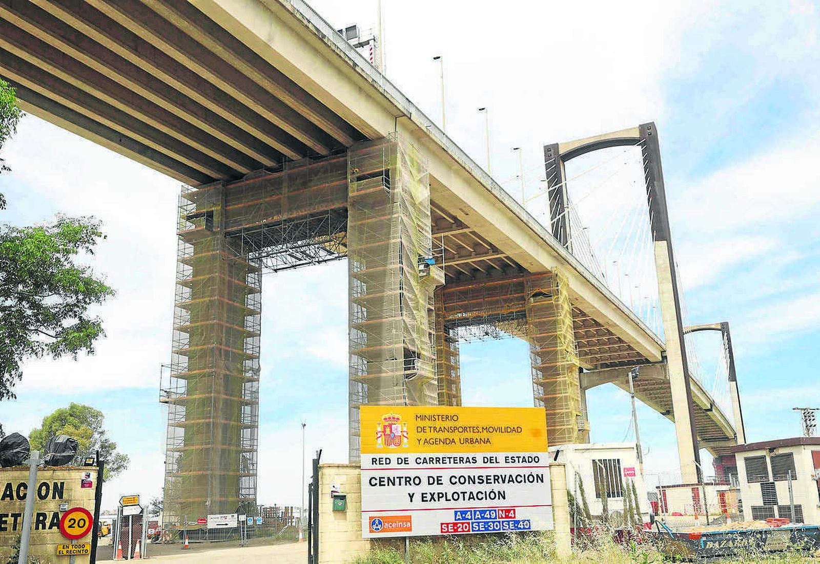 El Estado destina al puente del Centenario 45,9 millones de euros.