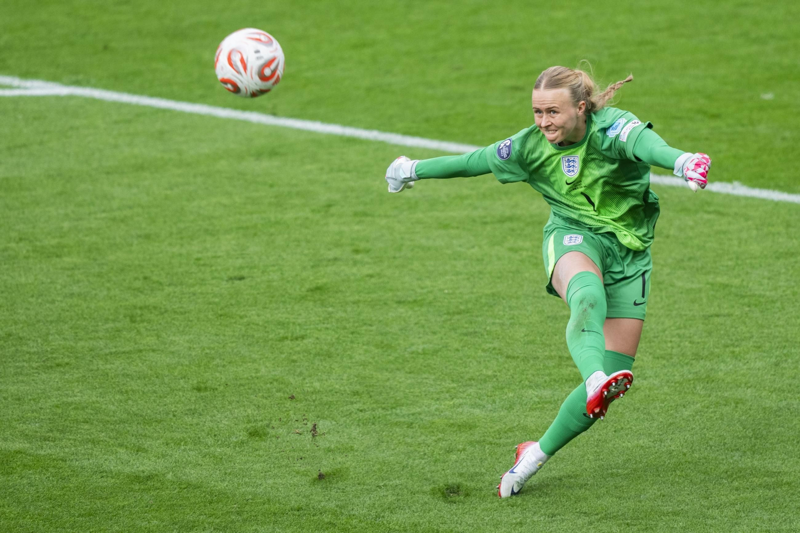Las mejores imágenes de la final España - Inglaterra de la Eurocopa femenina