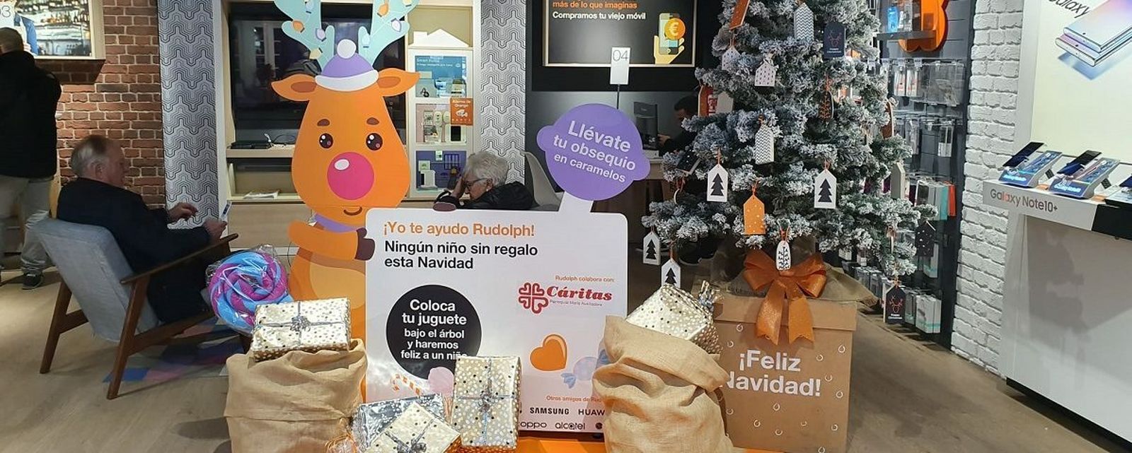 '¡Yo te ayudo, Rudolph!' es el nombre de la campaña de recogida de juguetes de Cruz Roja y Orange.