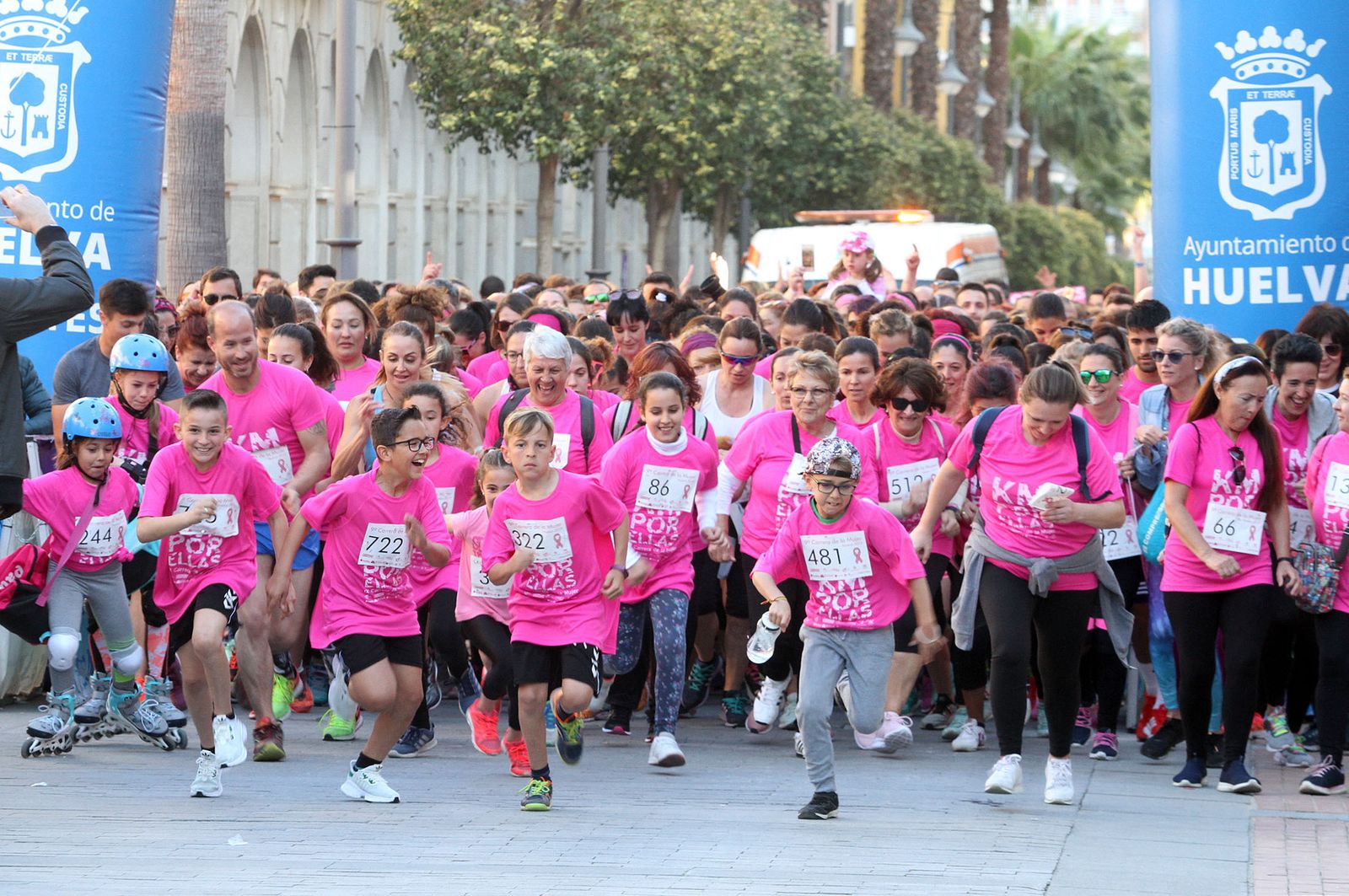 "Kms por Ellas", la carrera de La Mujer en imágenes