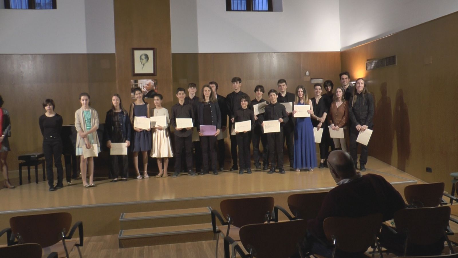 Imagen de todos los premiados.