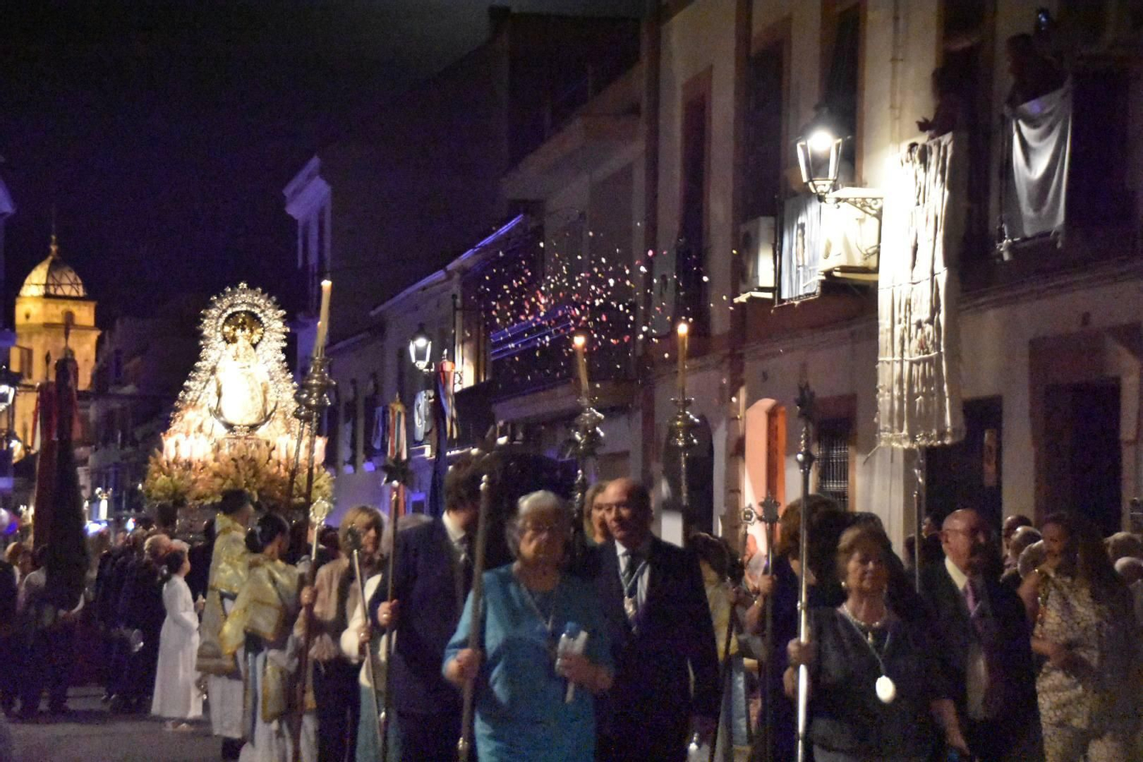 Procesión de la Virgen de la Estrella en Villa del Río.