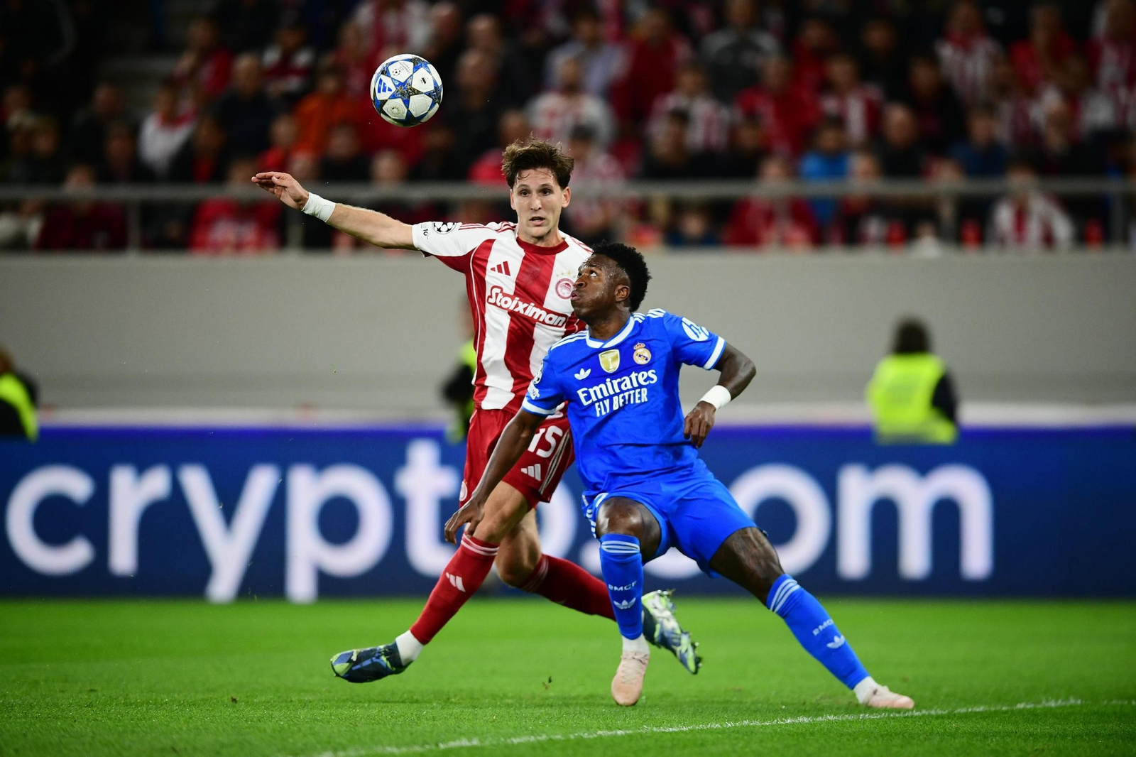 Las imágenes del Olympiacos-Real Madrid