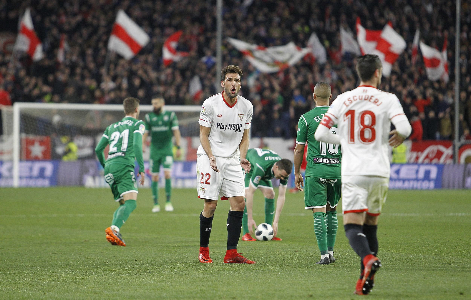 La semifinal de Copa entre Sevilla FC y CD Leganés, en imágenes