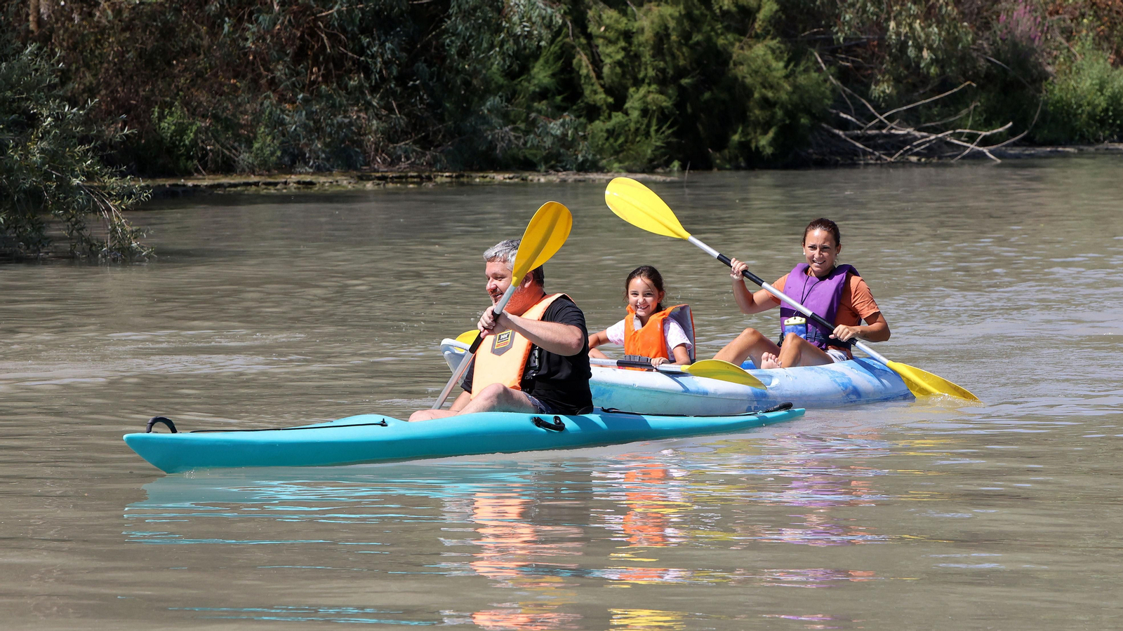 Paseo por el Guadalete en Kayak