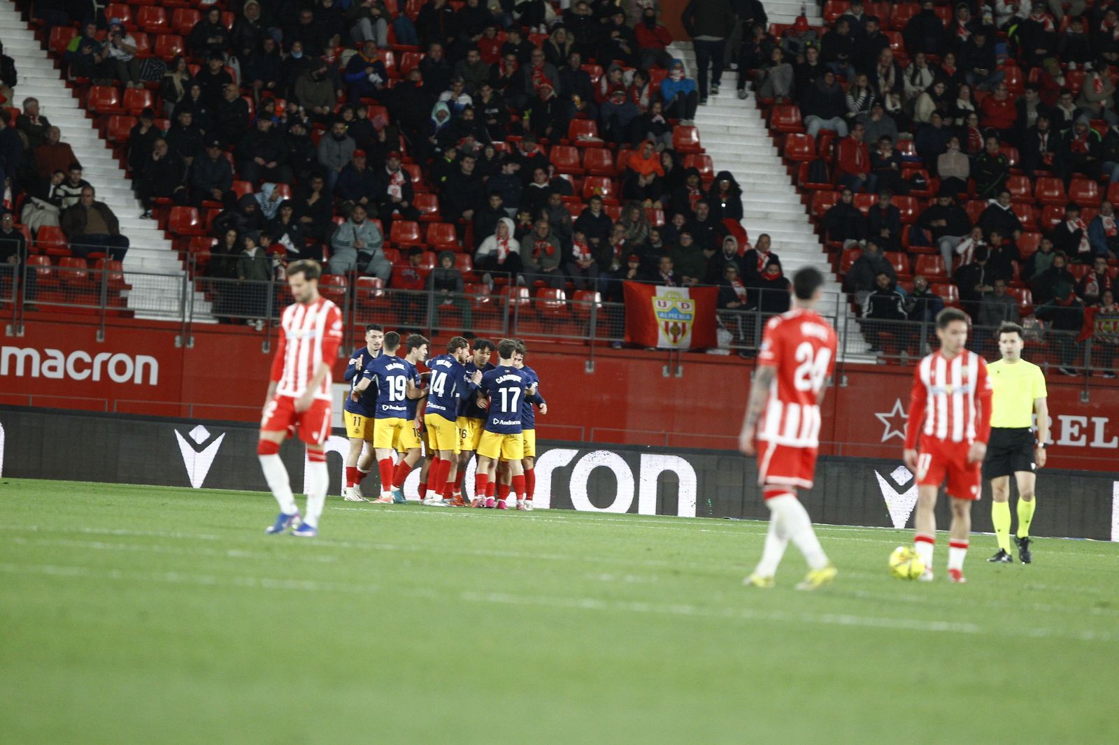 Las imágenes del partido U.D. Almería - F.C. Andorra