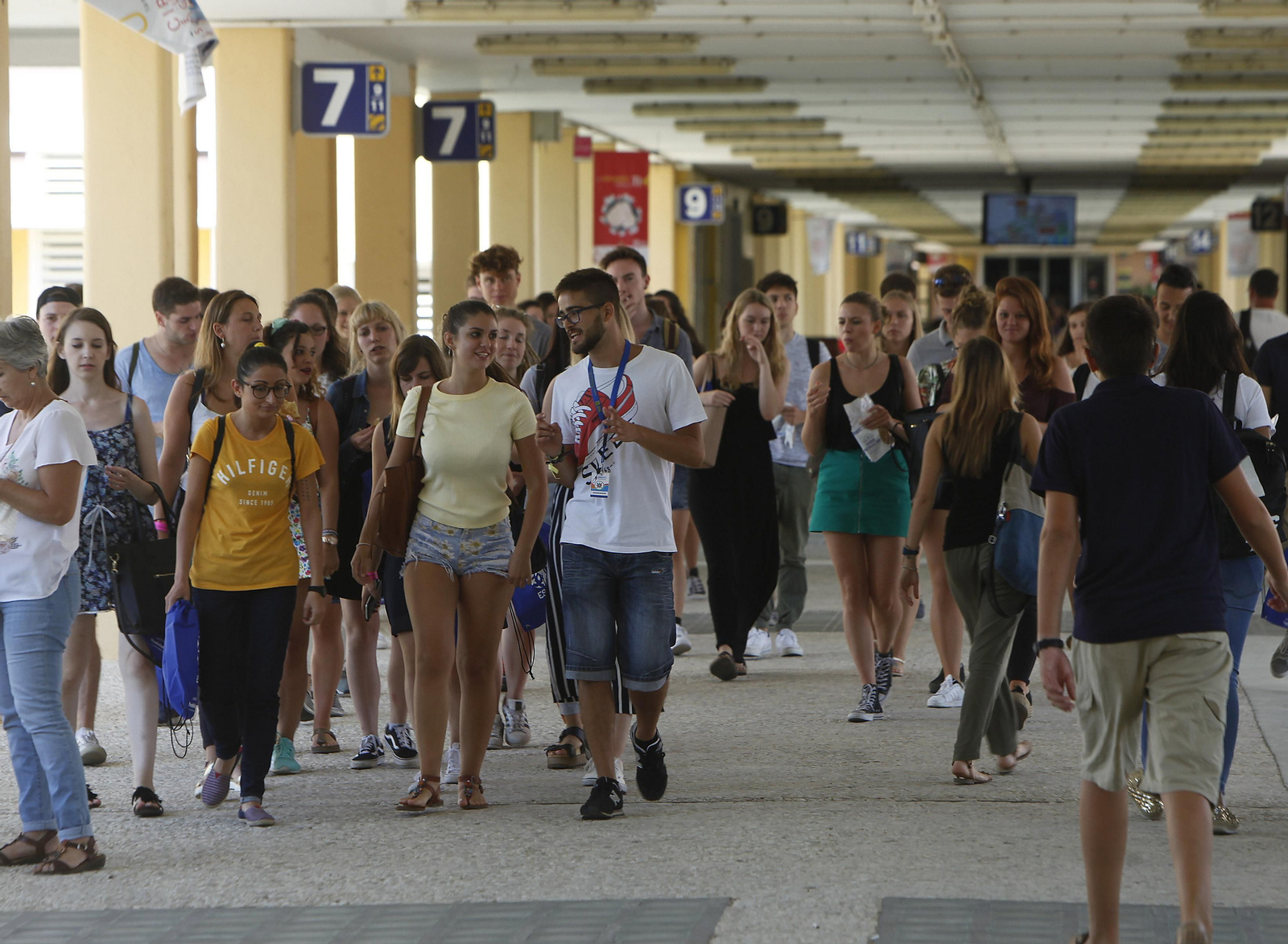 Alumnos de la Universidad Pablo de Olavide.
