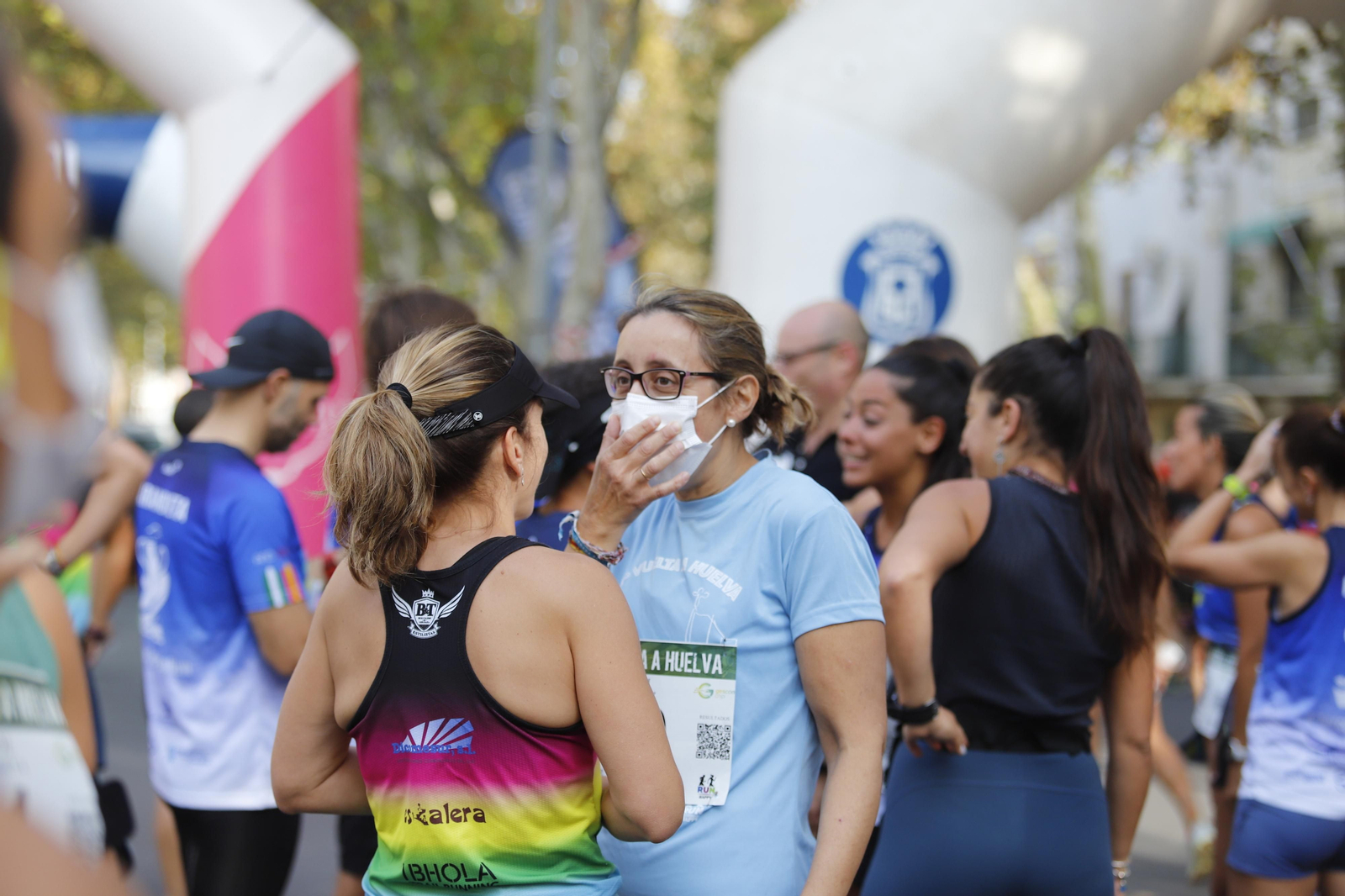 Las imágenes de la vuelta a Huelva de atletismo