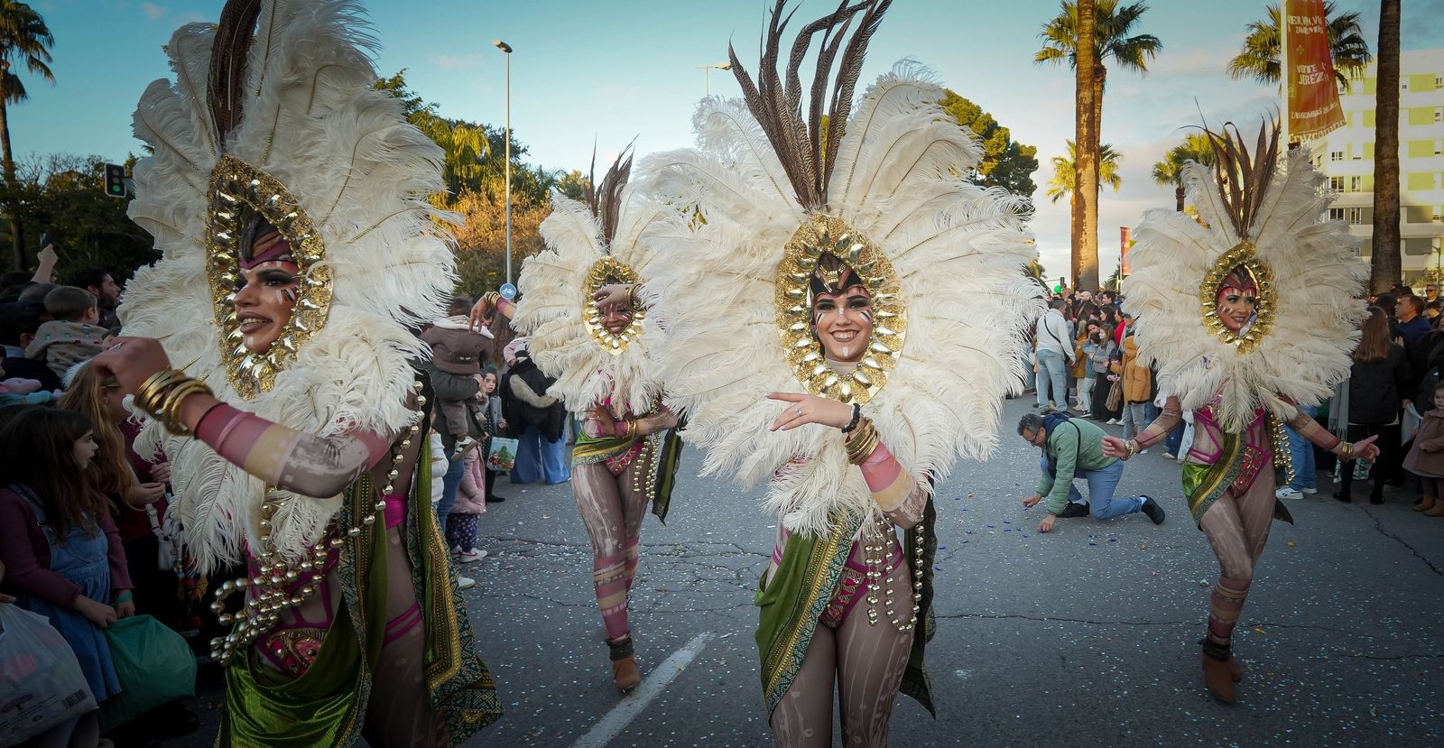 Imágenes de la cabalgata de Reyes Magos en Jerez