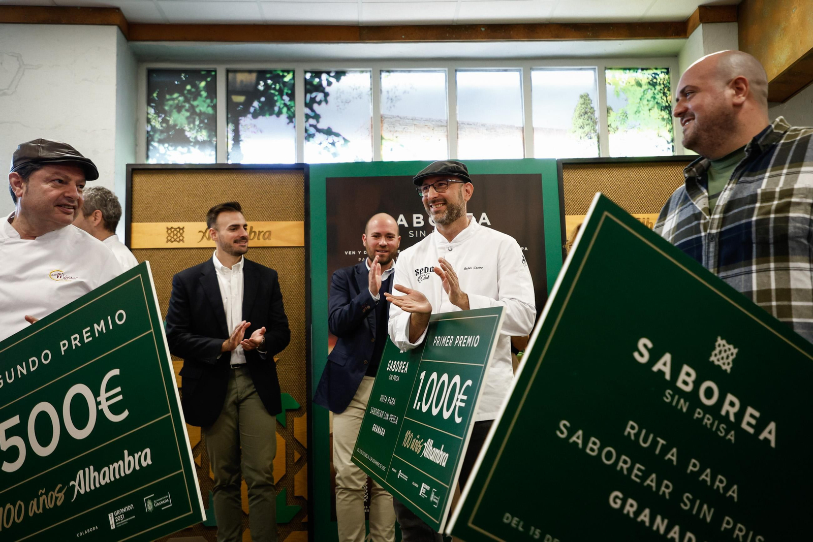 Las tapas, los chefs y la gala de premios de Saborea Sin Prisa de Cervezas Alhambra, en imágenes