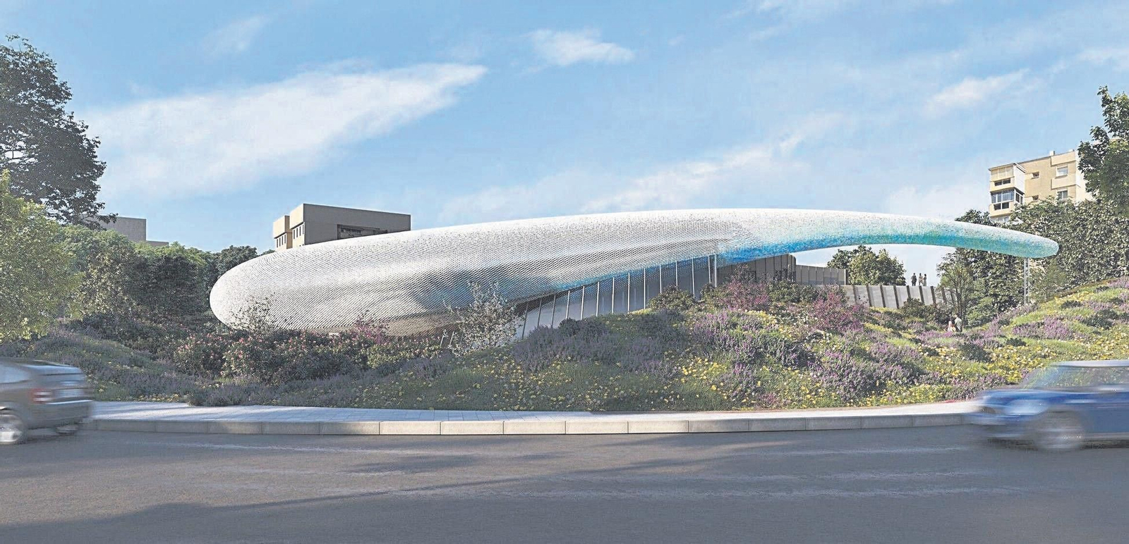 Así será el Caixaforum Málaga.