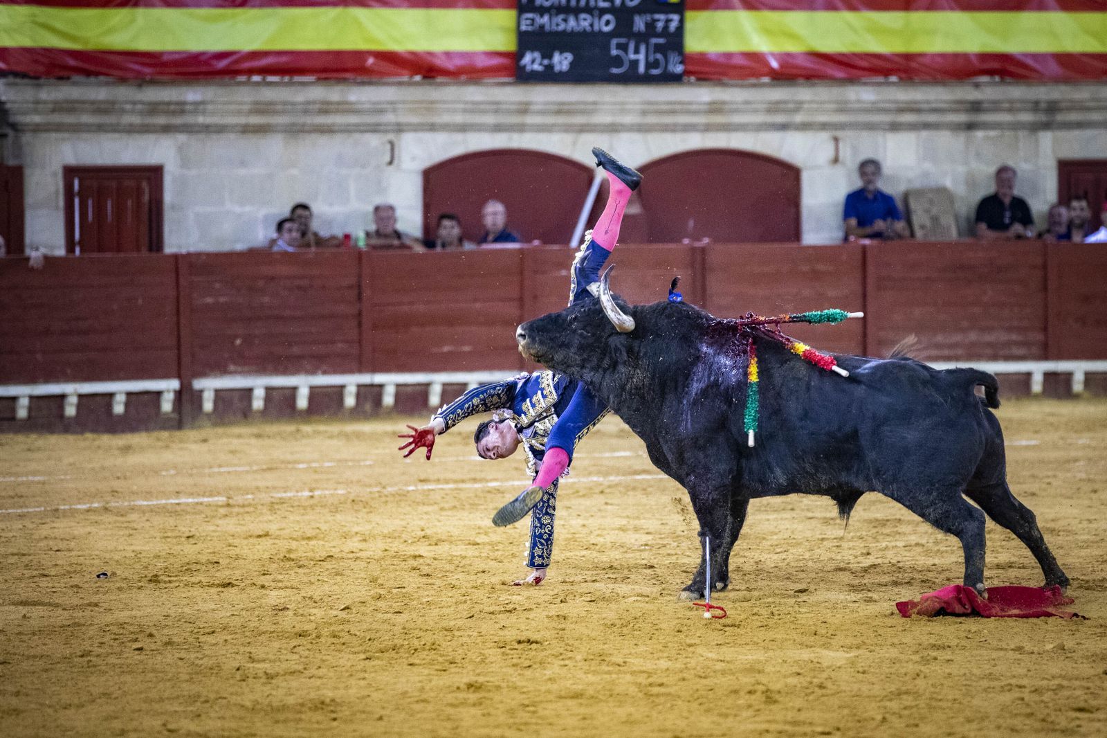 Diego Urdiales, Sebastián Castella y Daniel Luque, en la plaza de toros de El Puerto