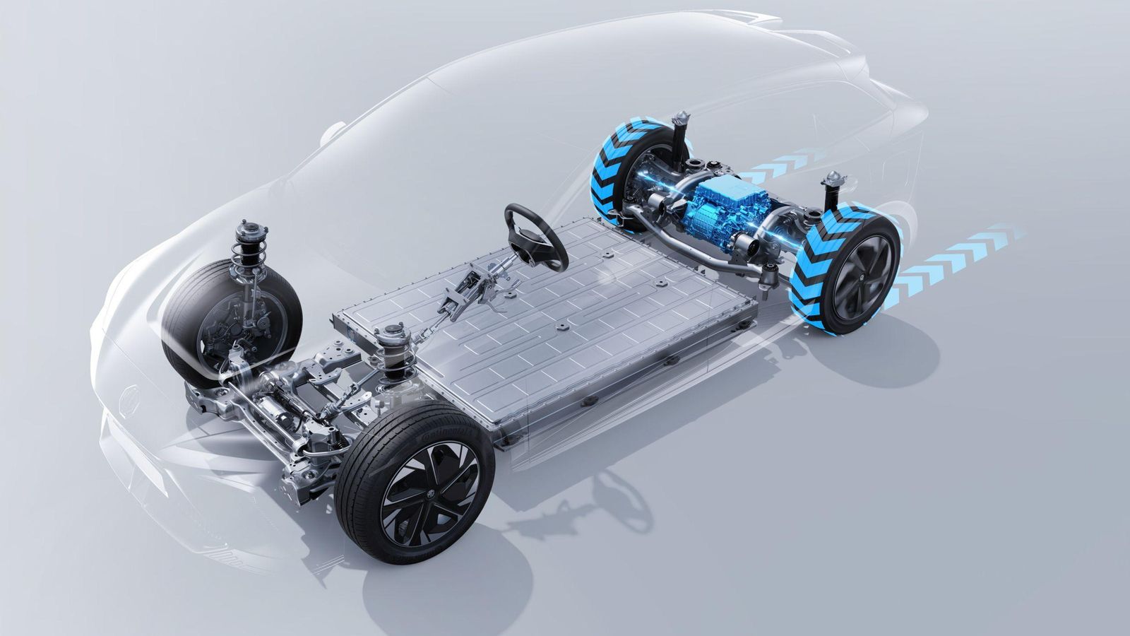 Además de la versión básica con el motor de 125 kW y la batería de 51 kWh el MG4 estará disponible con mayor potencia y capacidad de energía y, por ende, de autonomía: 150 kW y 64 kWh.