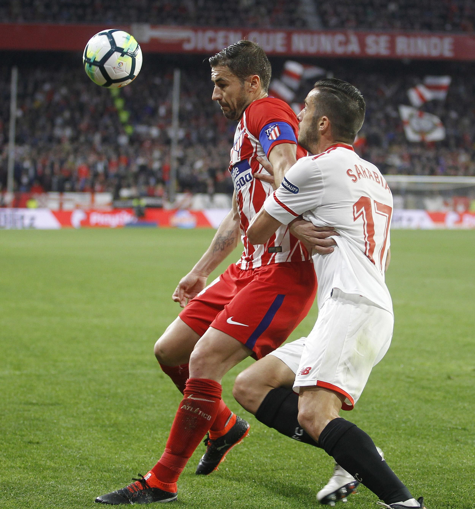 Las imágenes del Sevilla-Atlético de Madrid