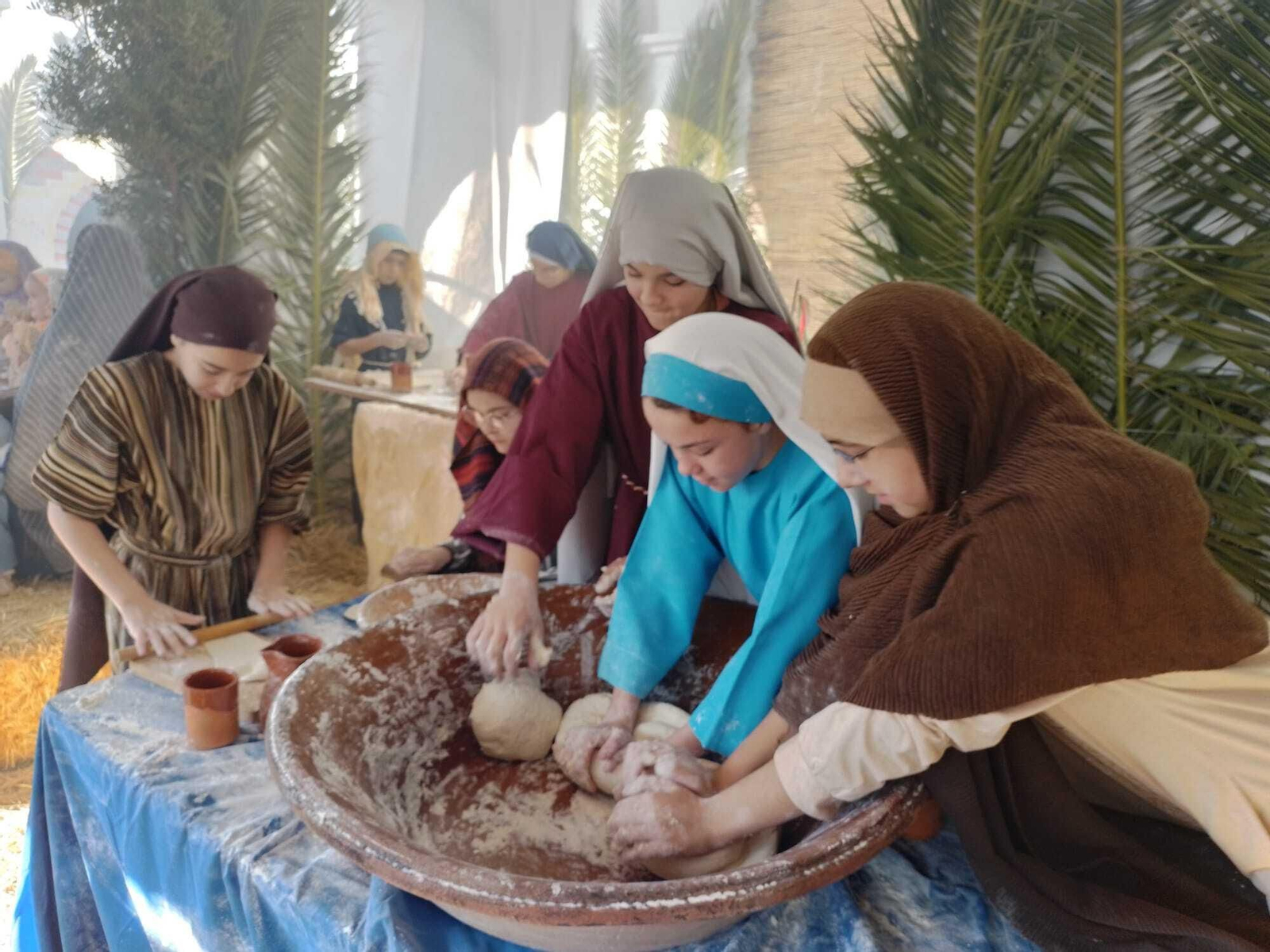 Belén viviente de Medina: recorrido en imágenes por el nacimiento en un enclave de cuento