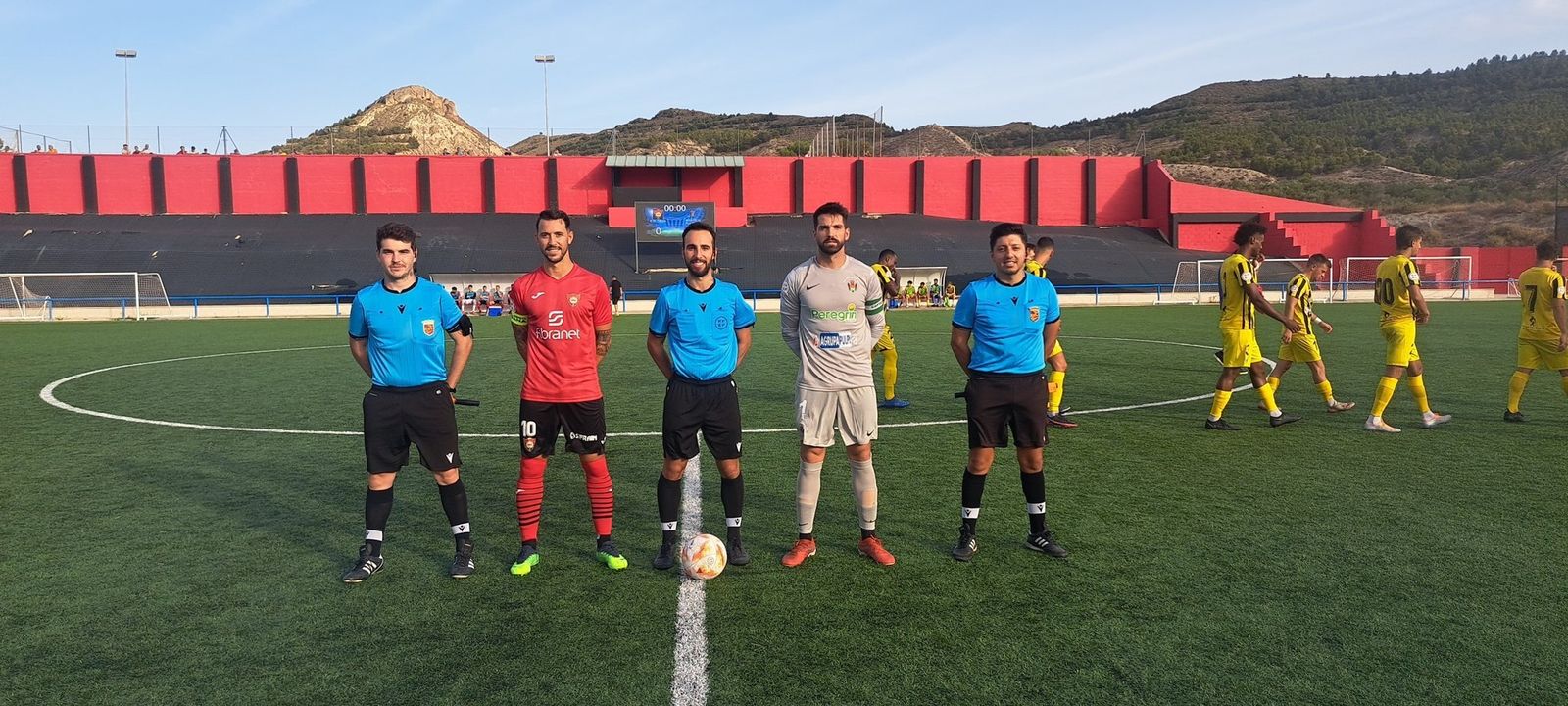 Héctor Pizana fue el capitán del Atlético Pulpileño en Cieza.