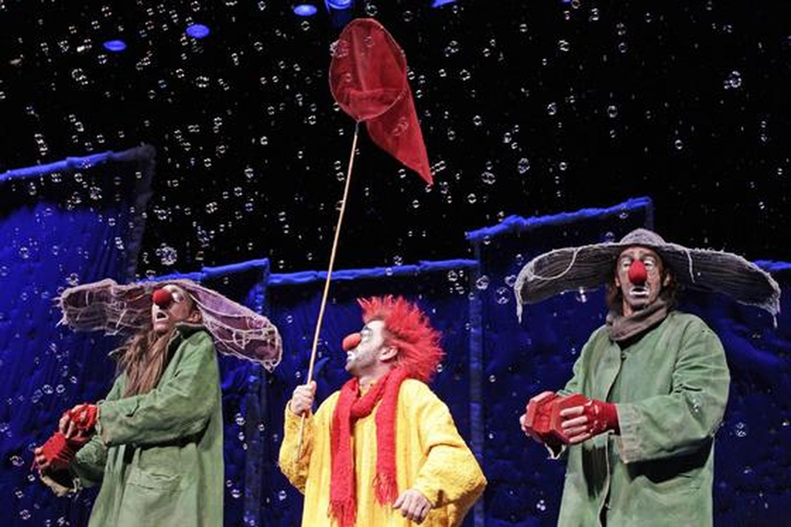 Una imagen de 'Slava's Snowshow', de la compañía de Slava Polunin. / Antonio Pizarro