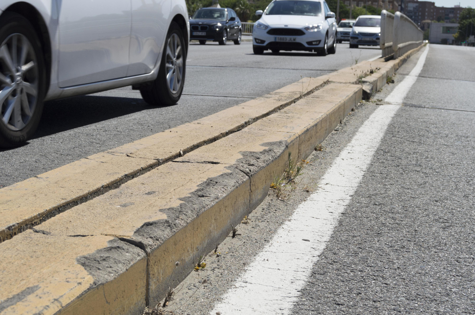 El deterioro del puente de las Delicias